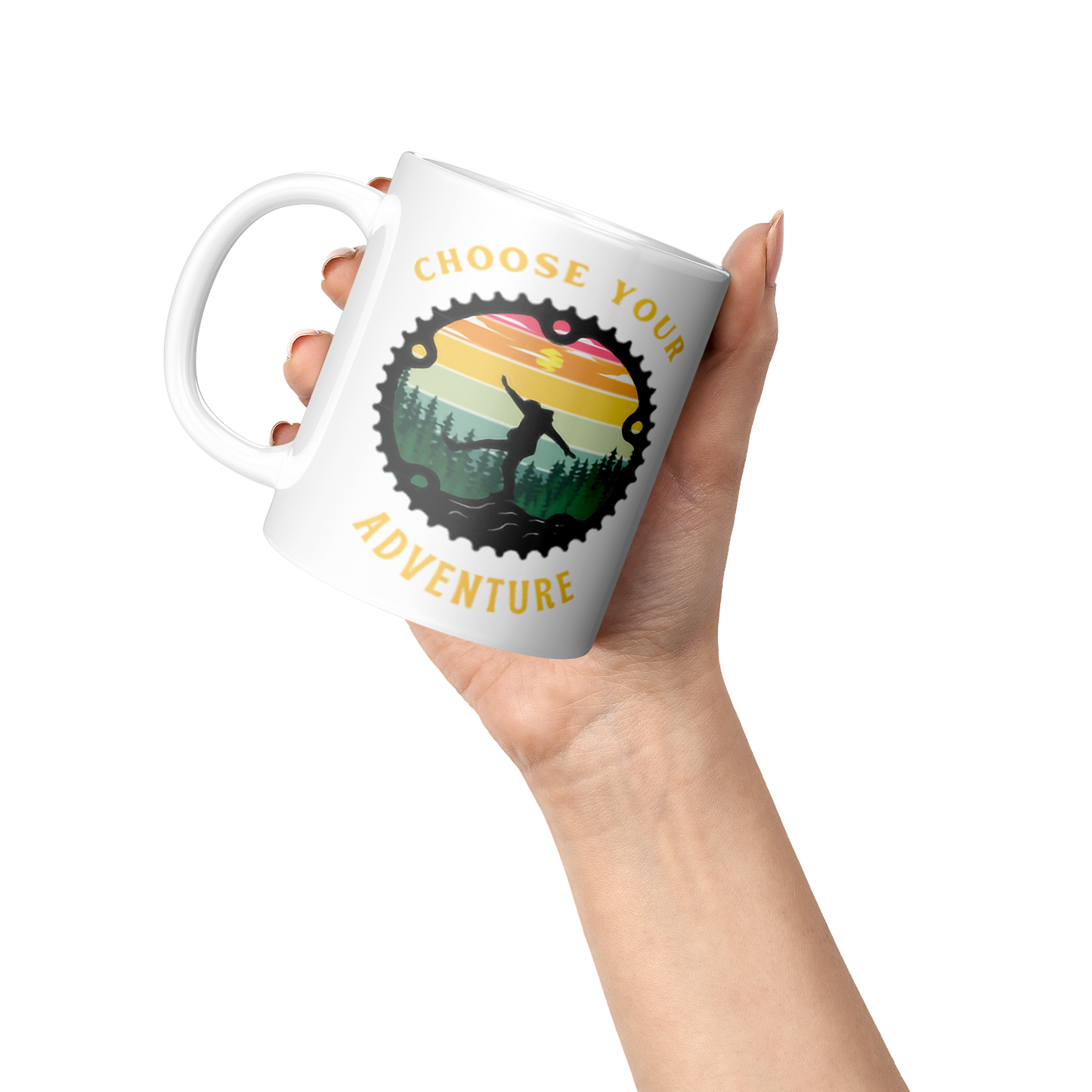 Choose_Your_Adventure_11oz_White_Mug_Lifestyle_Raised_Hand_LH_Mockup.png