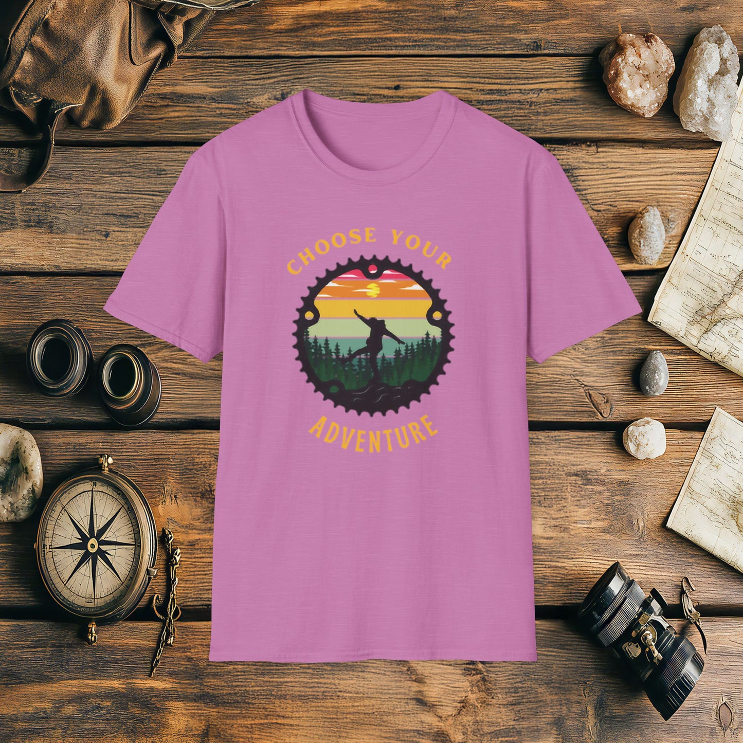 Choose Your Adventure, Hiking T-Shirt, Adventure Shirt, Mountains Shirt, Camping Shirt, Nature Shirt, Adventure Racing Gift