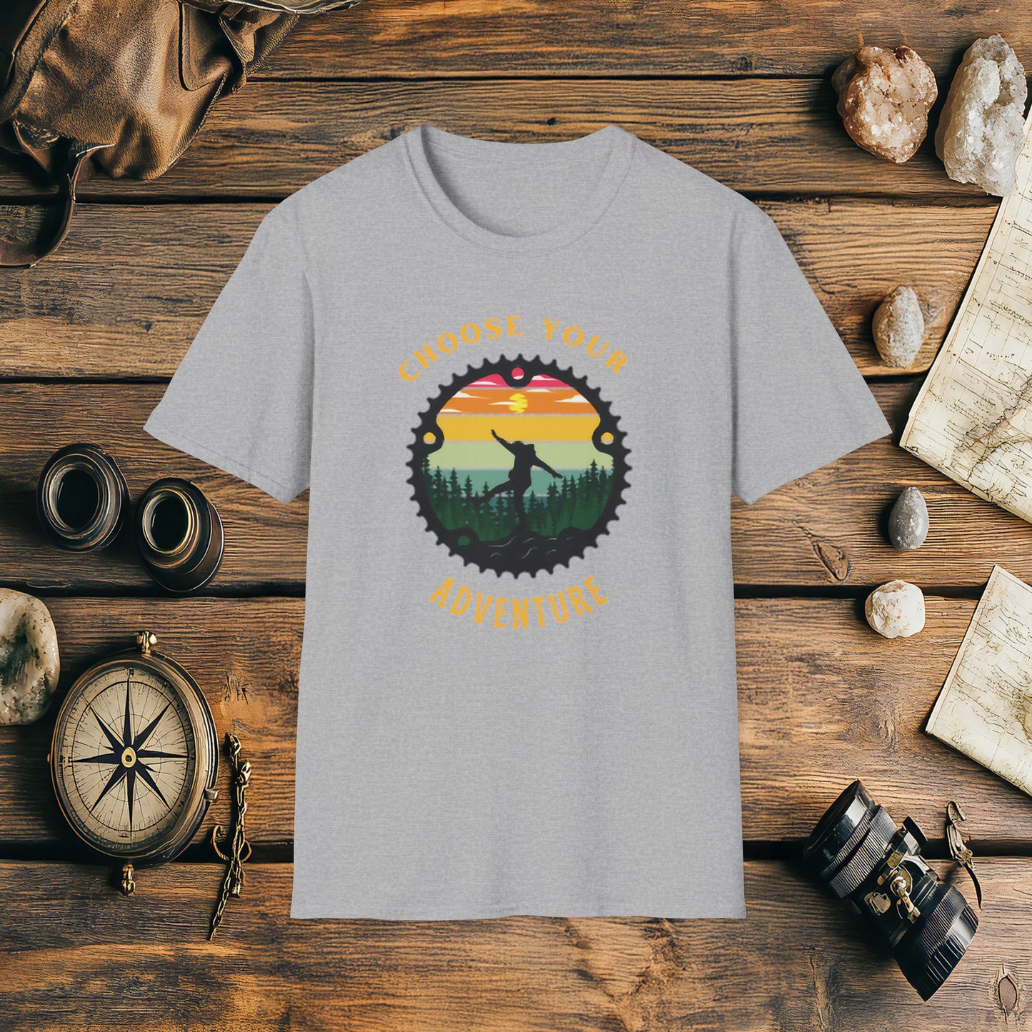 Choose Your Adventure, Hiking T-Shirt, Adventure Shirt, Mountains Shirt, Camping Shirt, Nature Shirt, Adventure Racing Gift
