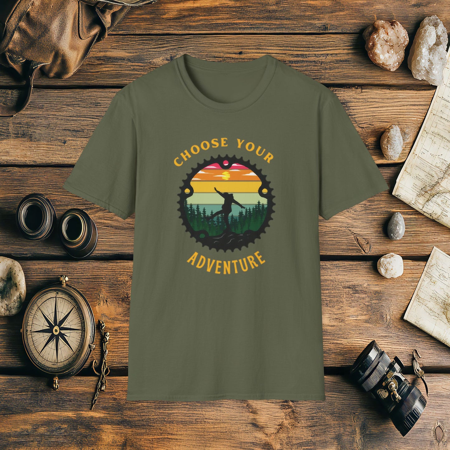 Choose Your Adventure, Hiking T-Shirt, Adventure Shirt, Mountains Shirt, Camping Shirt, Nature Shirt, Adventure Racing Gift