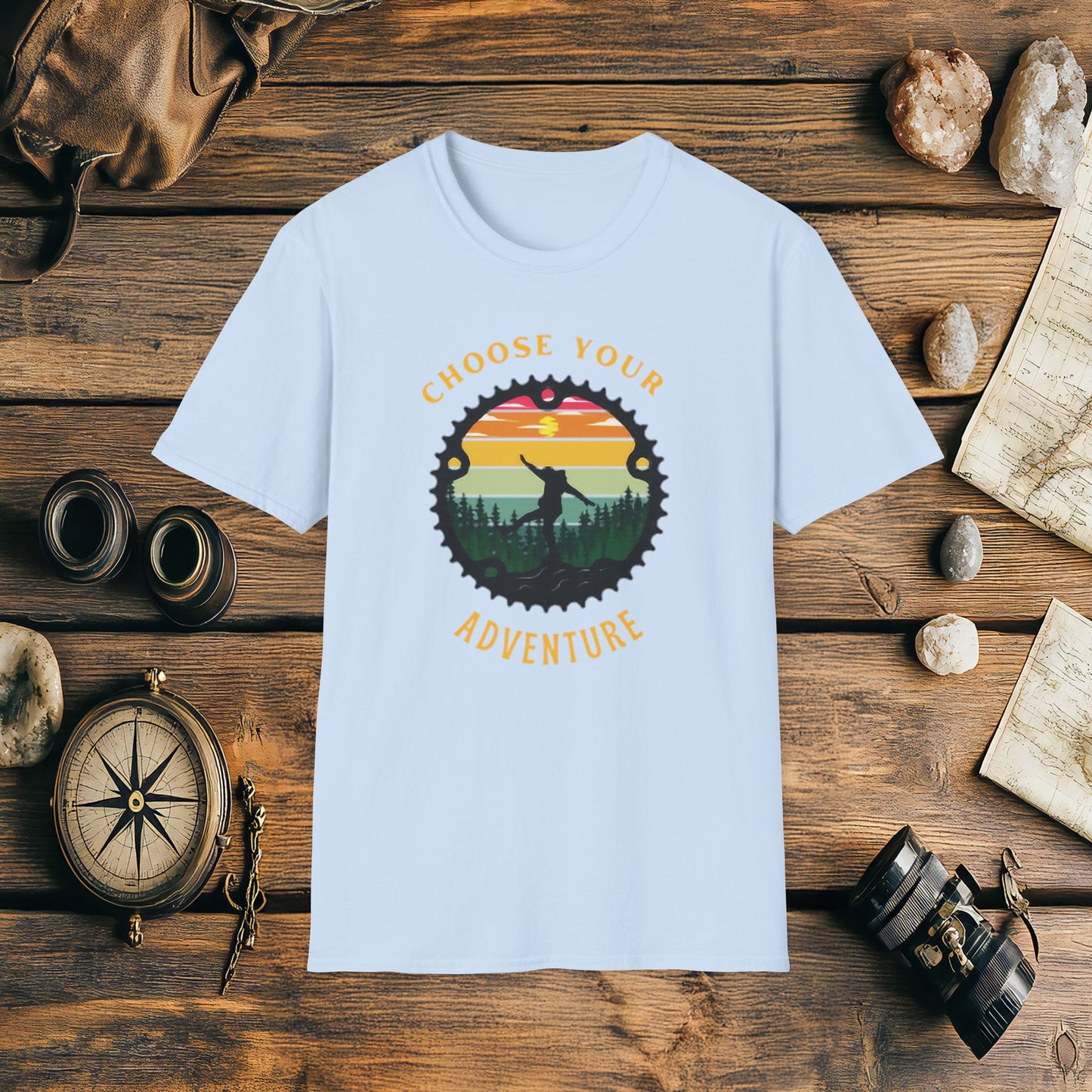 Choose Your Adventure, Hiking T-Shirt, Adventure Shirt, Mountains Shirt, Camping Shirt, Nature Shirt, Adventure Racing Gift