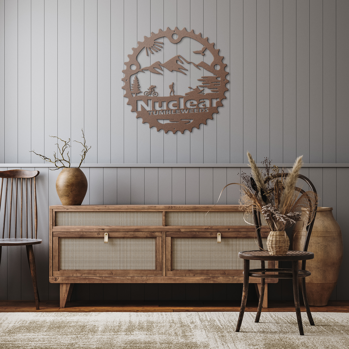 Custom_Adventure_Racing_Chainring_Metal__Copper_Rustic_Hallway_Mockup.png