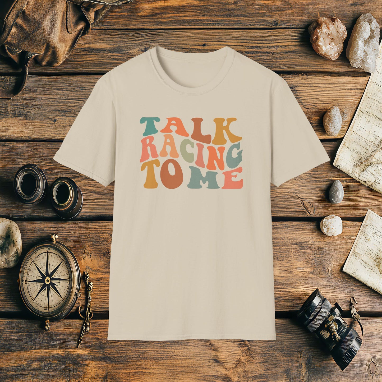 Talk Racing To Me T-Shirt, Adventure Racing Shirt, Racer Gift