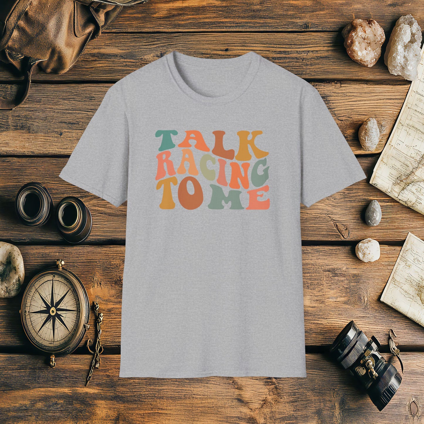 Talk Racing To Me T-Shirt, Adventure Racing Shirt, Racer Gift