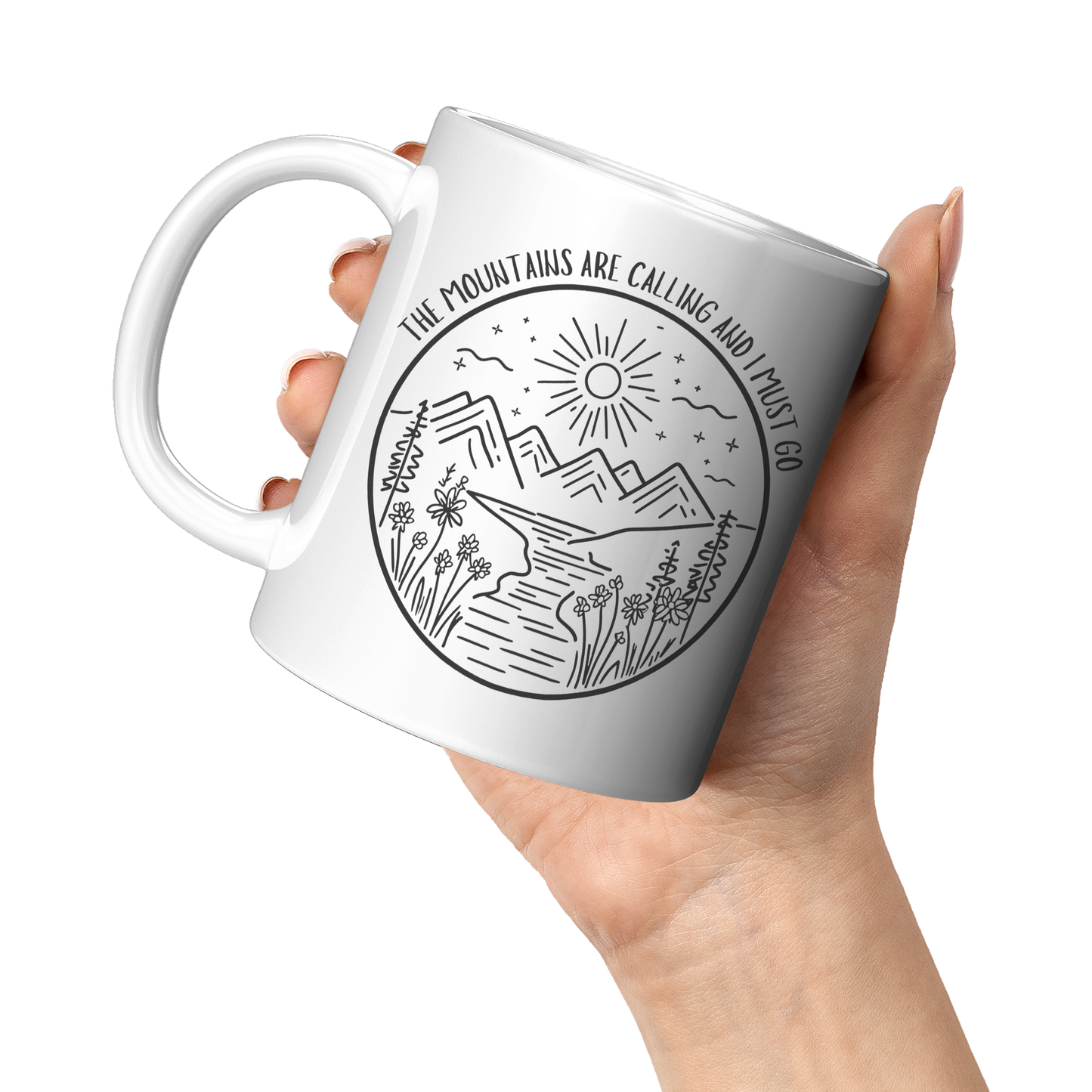 The_Mountains_Are_Calling_and_I_Must_Go__11oz_White_LH_Model_Mockup.png