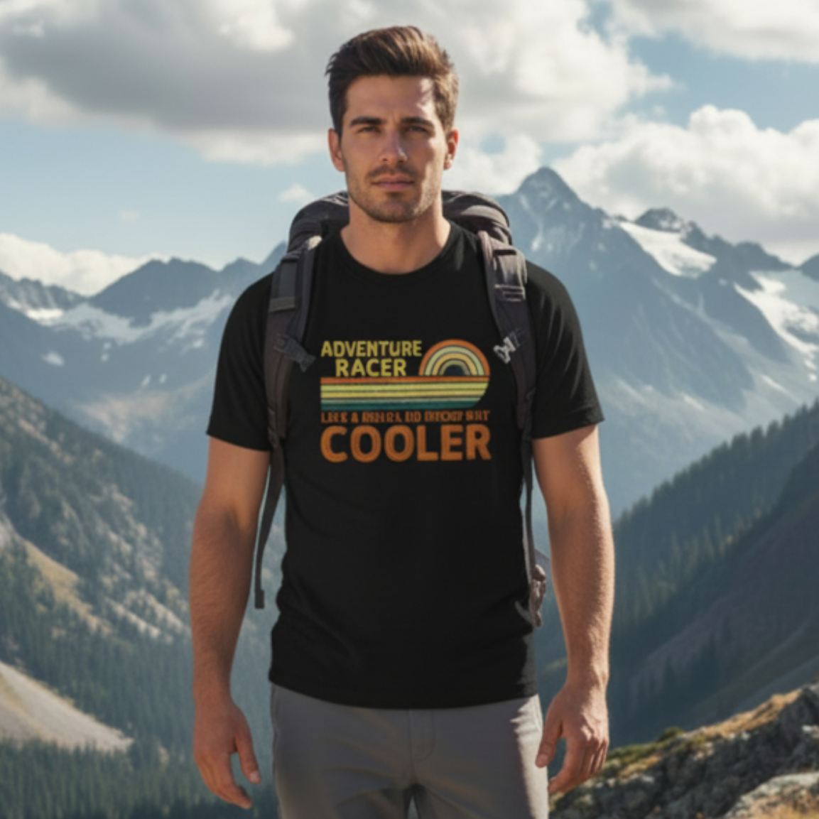 Adventure Racer Like Other Racers But Cooler T-Shirt, Funny, Sarcasm, Adventure T-Shirt Gift, Adventure Racing Gift