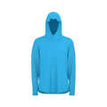 Topo Map UV Sunscreen Sports Hoodie With Thumb Holes