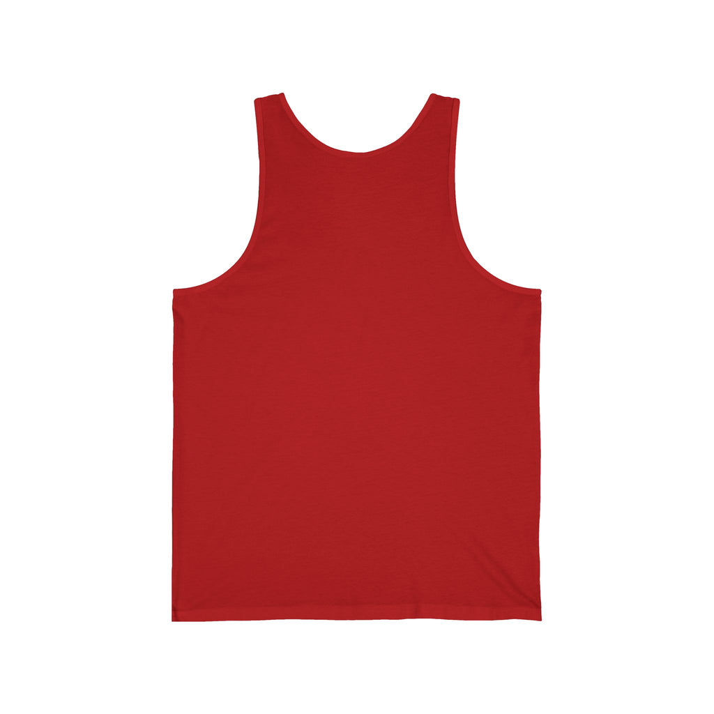 Bigfoot Roam Free America 250 Red Unisex Jersey Tank – Patriotic Bigfoot Hiking Shirt, Outdoor Adventure Tank, USA 250th Anniversary Gift