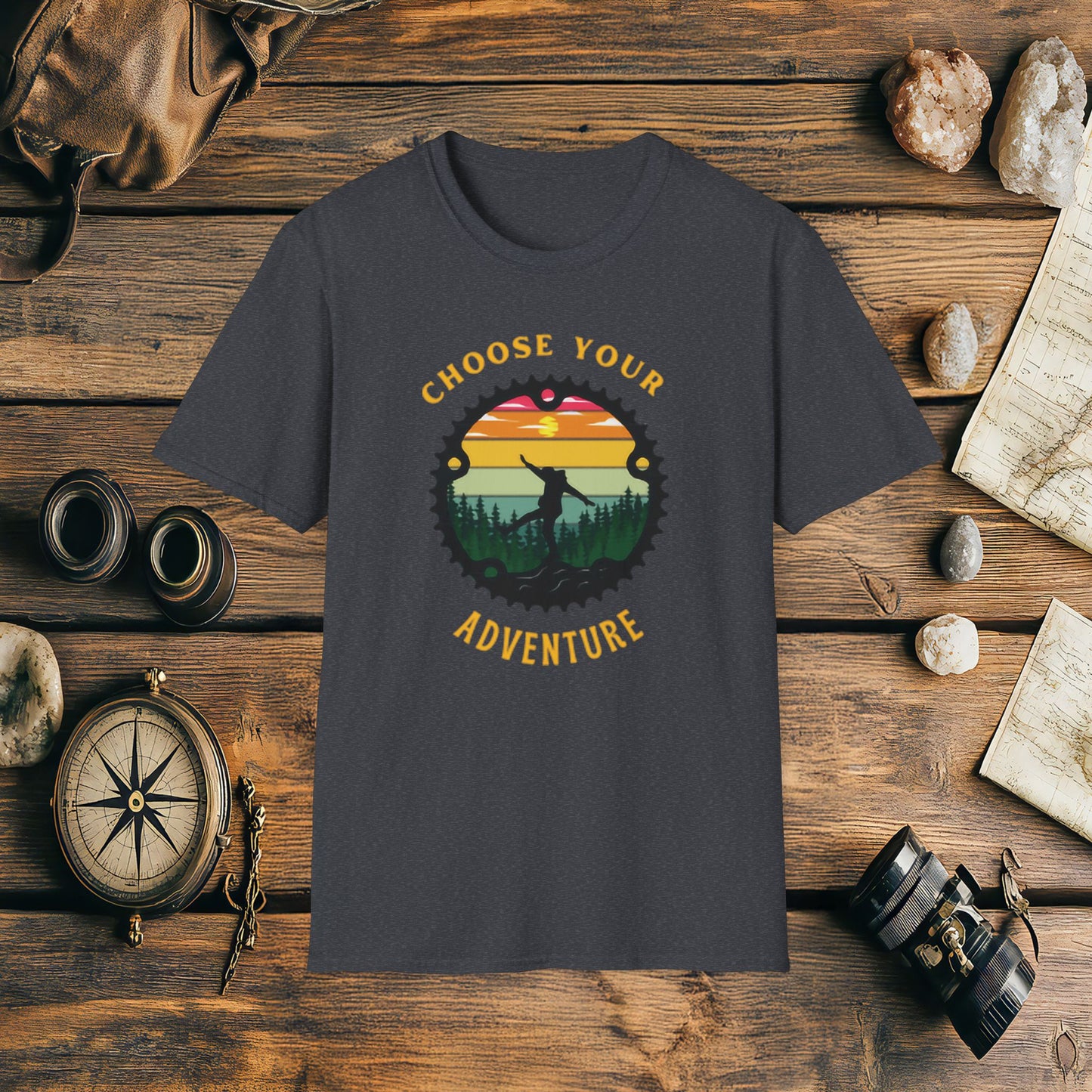 Choose Your Adventure, Hiking T-Shirt, Adventure Shirt, Mountains Shirt, Camping Shirt, Nature Shirt, Adventure Racing Gift