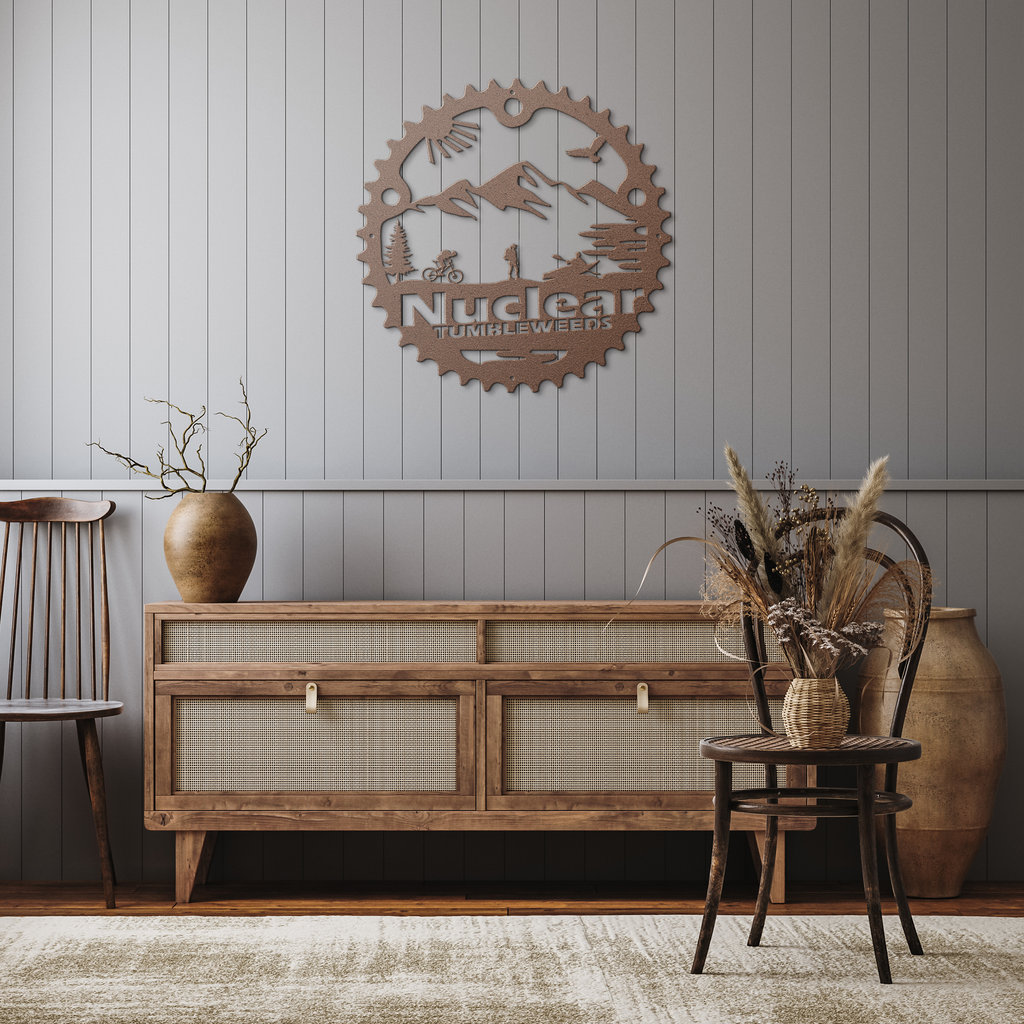 Custom_Adventure_Racing_Chainring_Metal__Copper_Rustic_Hallway_Mockup.png