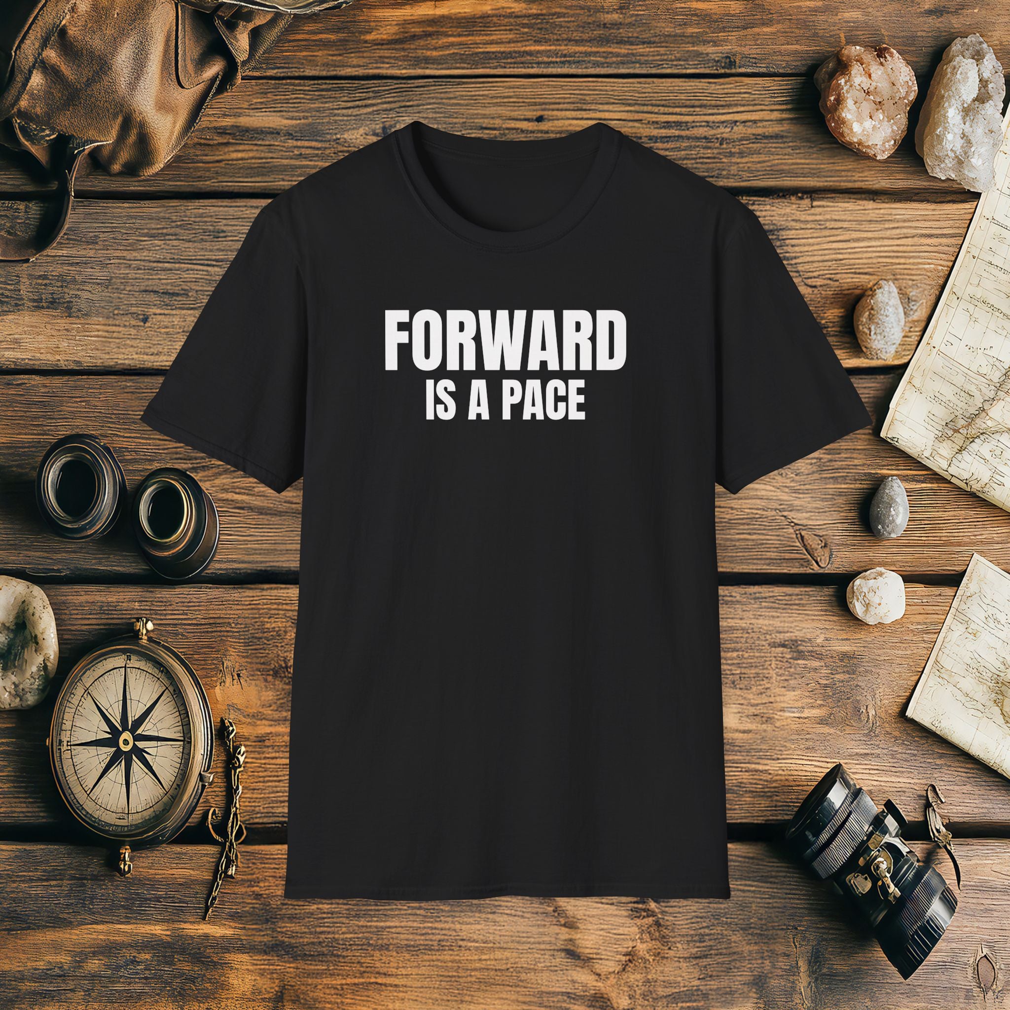Forward Is A Pace, Adventure T-Shirt Gift, Marathon Runner Gift