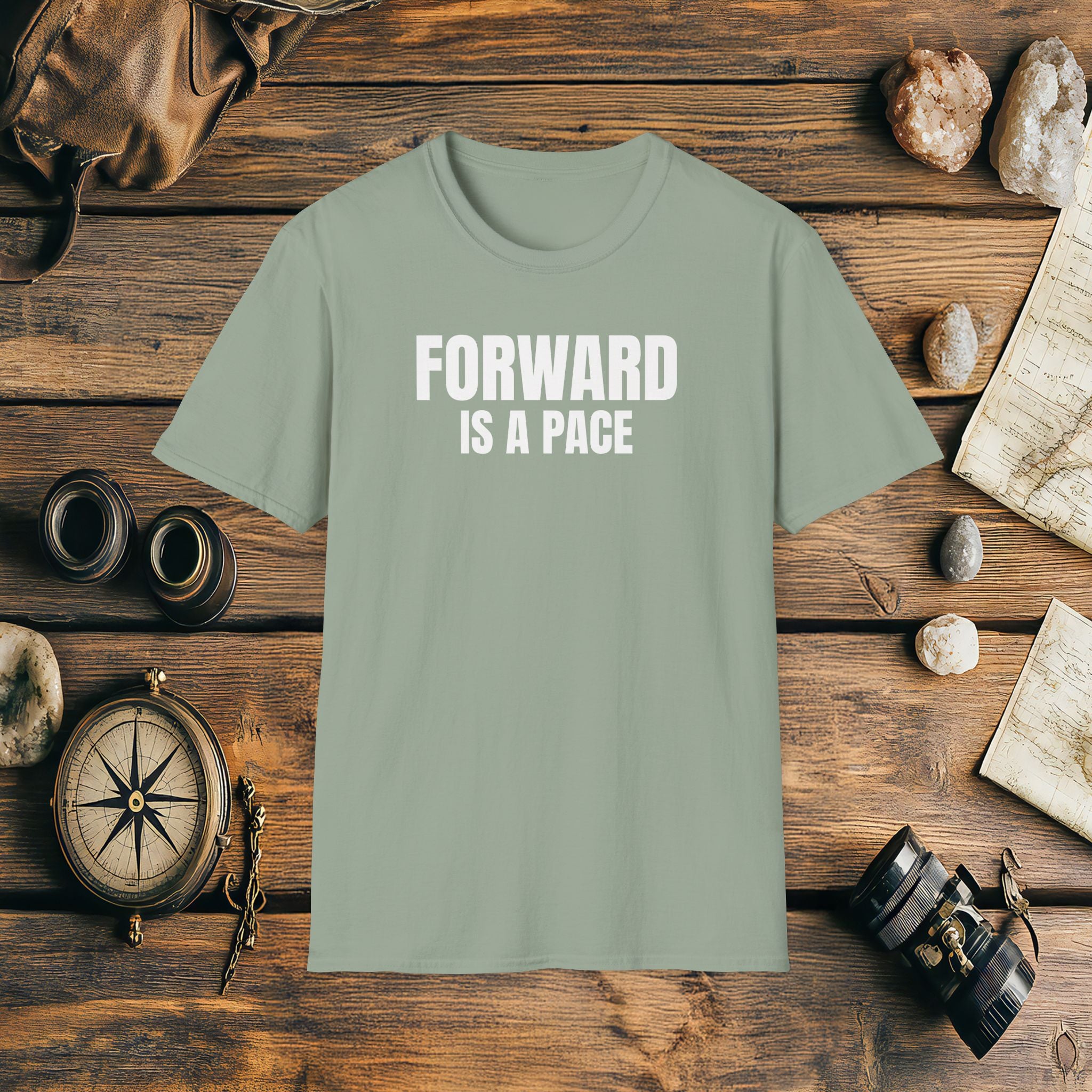 Forward Is A Pace, Adventure T-Shirt Gift, Marathon Runner Gift