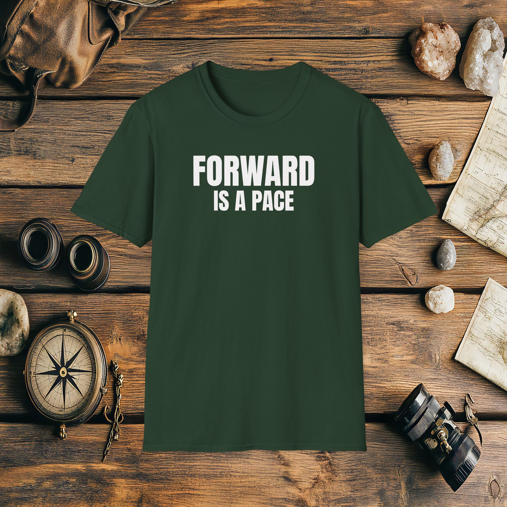 Forward Is A Pace, Adventure T-Shirt Gift, Marathon Runner Gift