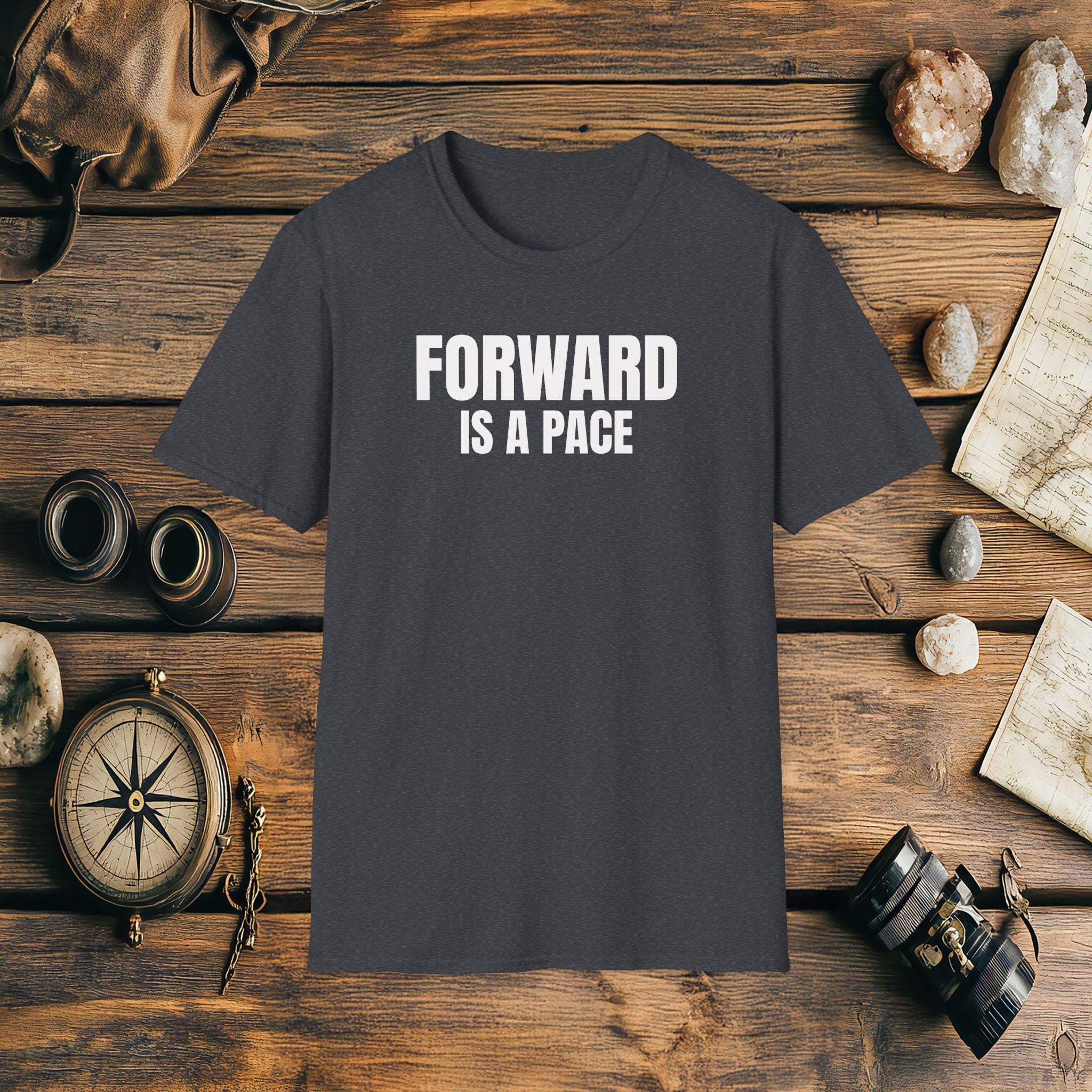 Forward Is A Pace, Adventure T-Shirt Gift, Marathon Runner Gift