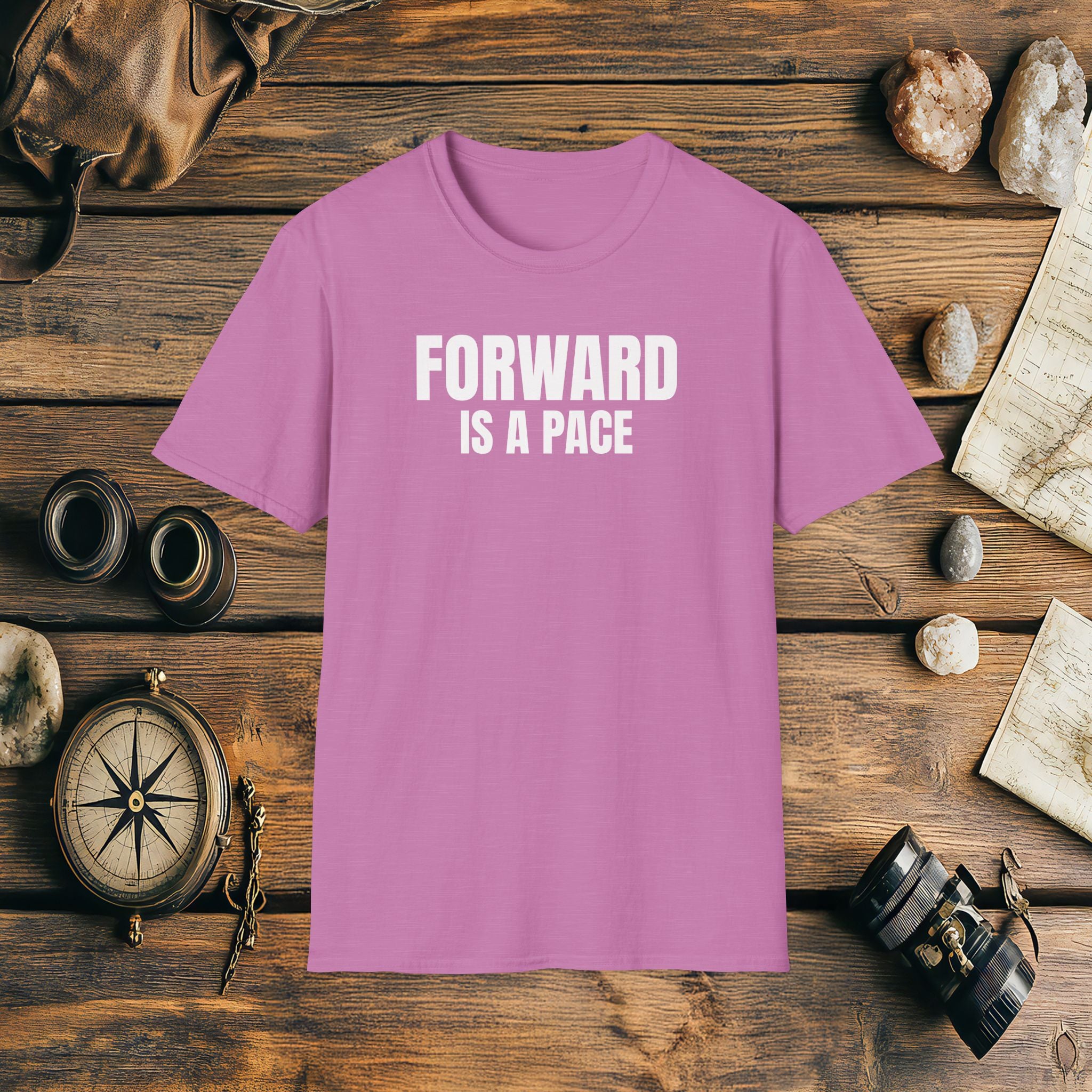 Forward Is A Pace, Adventure T-Shirt Gift, Marathon Runner Gift