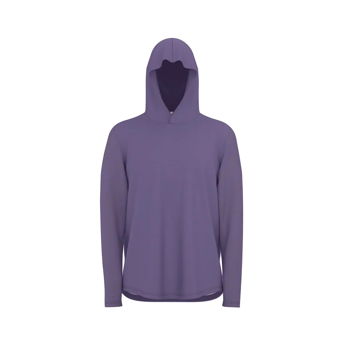 Topo Map UV Sunscreen Sports Hoodie With Thumb Holes