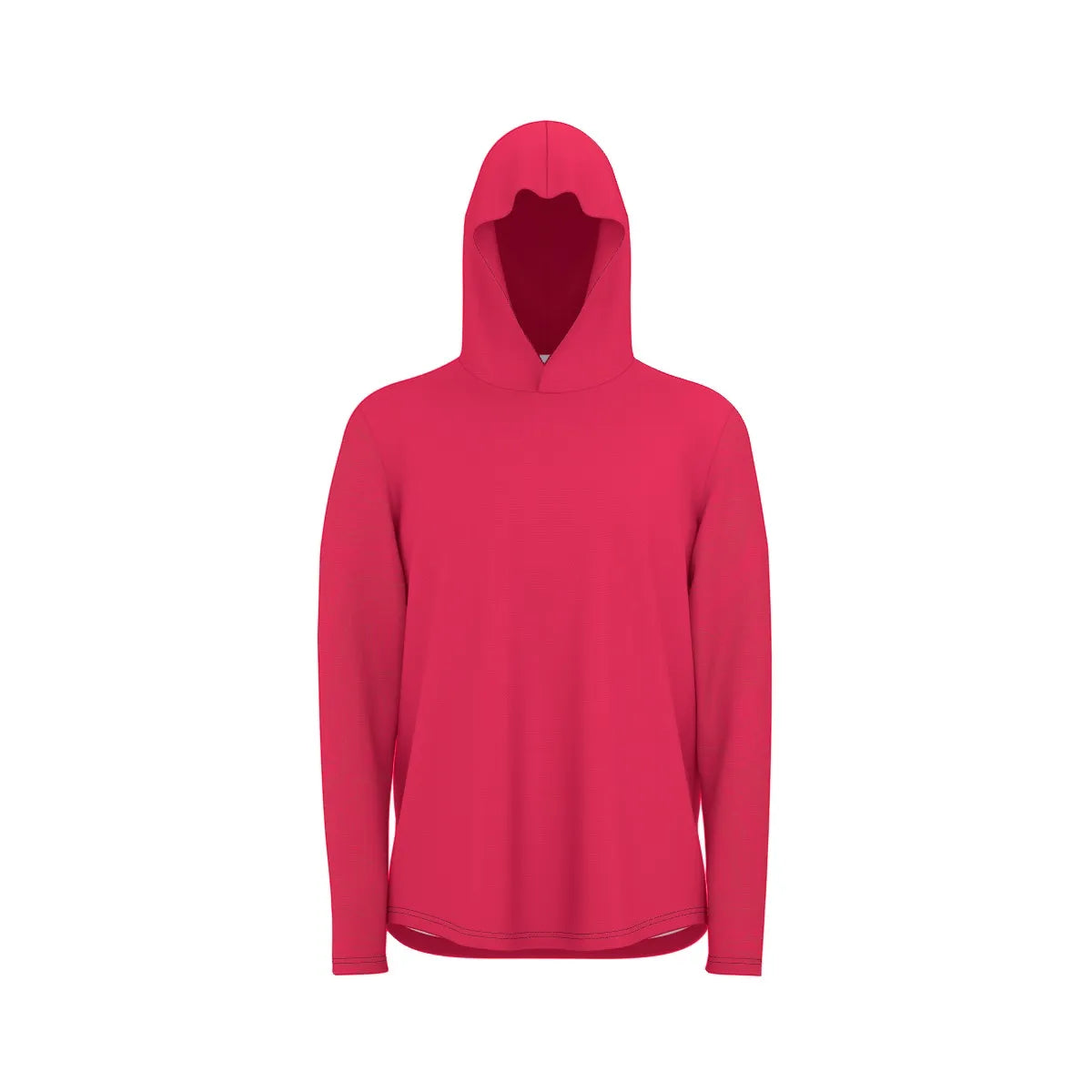 Topo Map UV Sunscreen Sports Hoodie With Thumb Holes