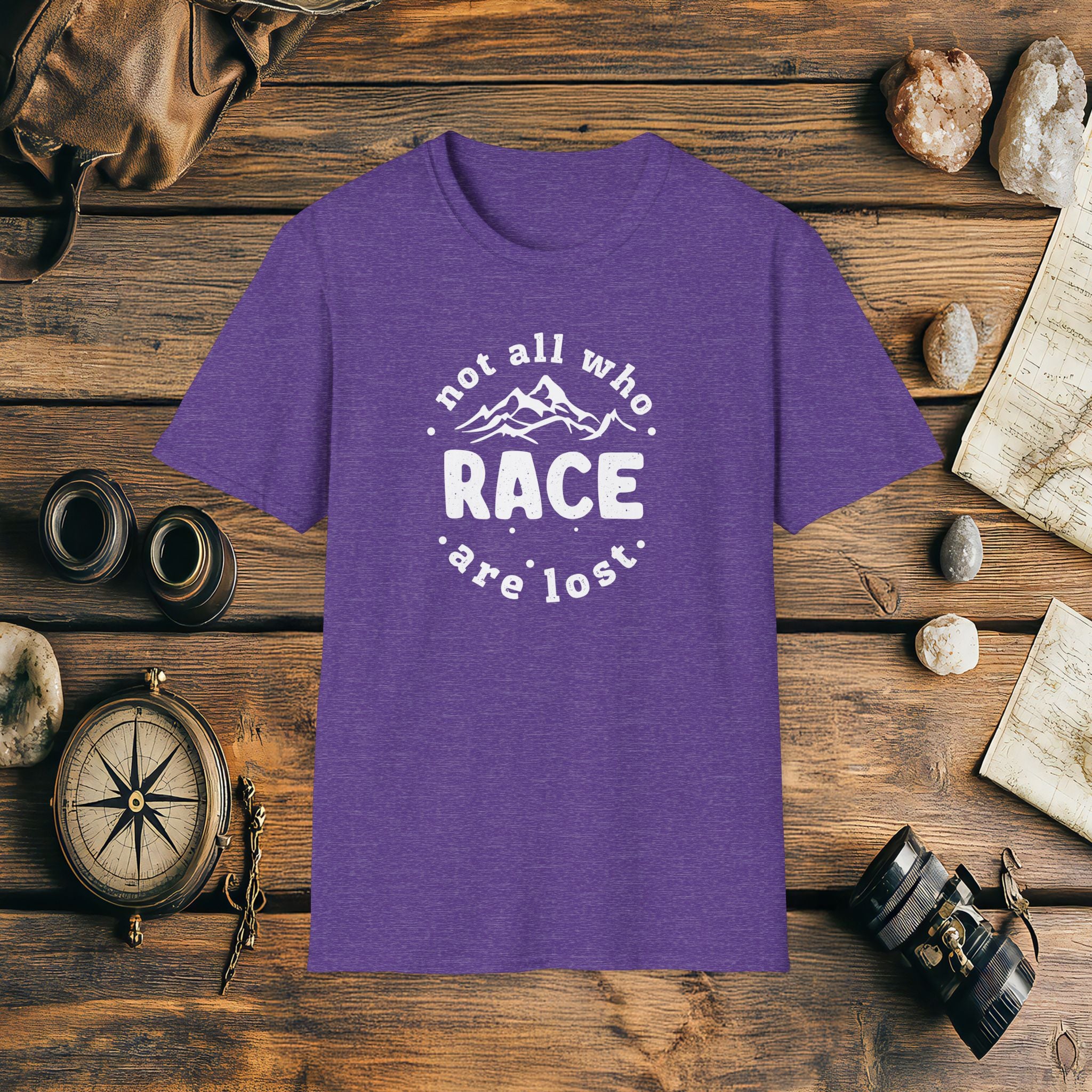 Not All Who Race Are Lost T-Shirt, Adventure Racing Shirt, Adventure Gift