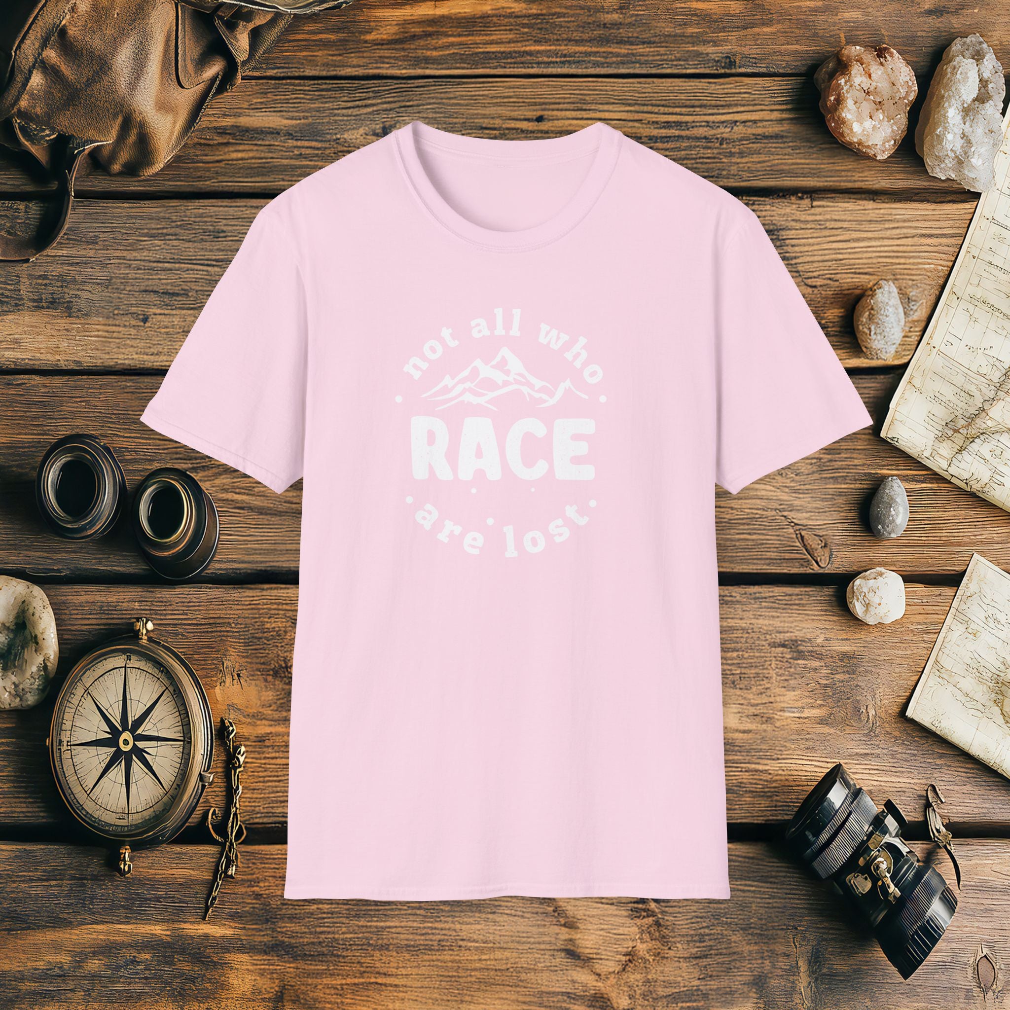 Not All Who Race Are Lost T-Shirt, Adventure Racing Shirt, Adventure Gift