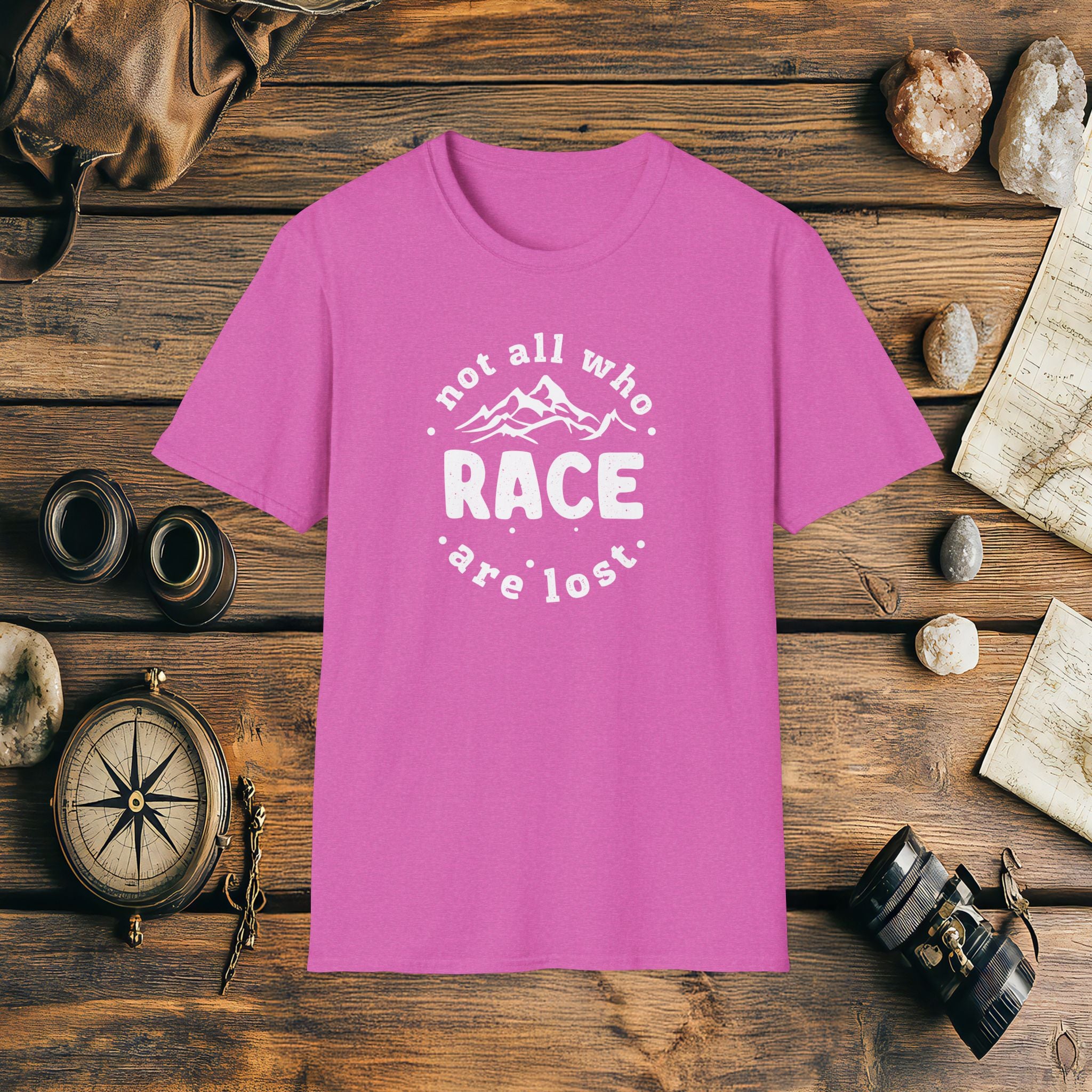 Not All Who Race Are Lost T-Shirt, Adventure Racing Shirt, Adventure Gift