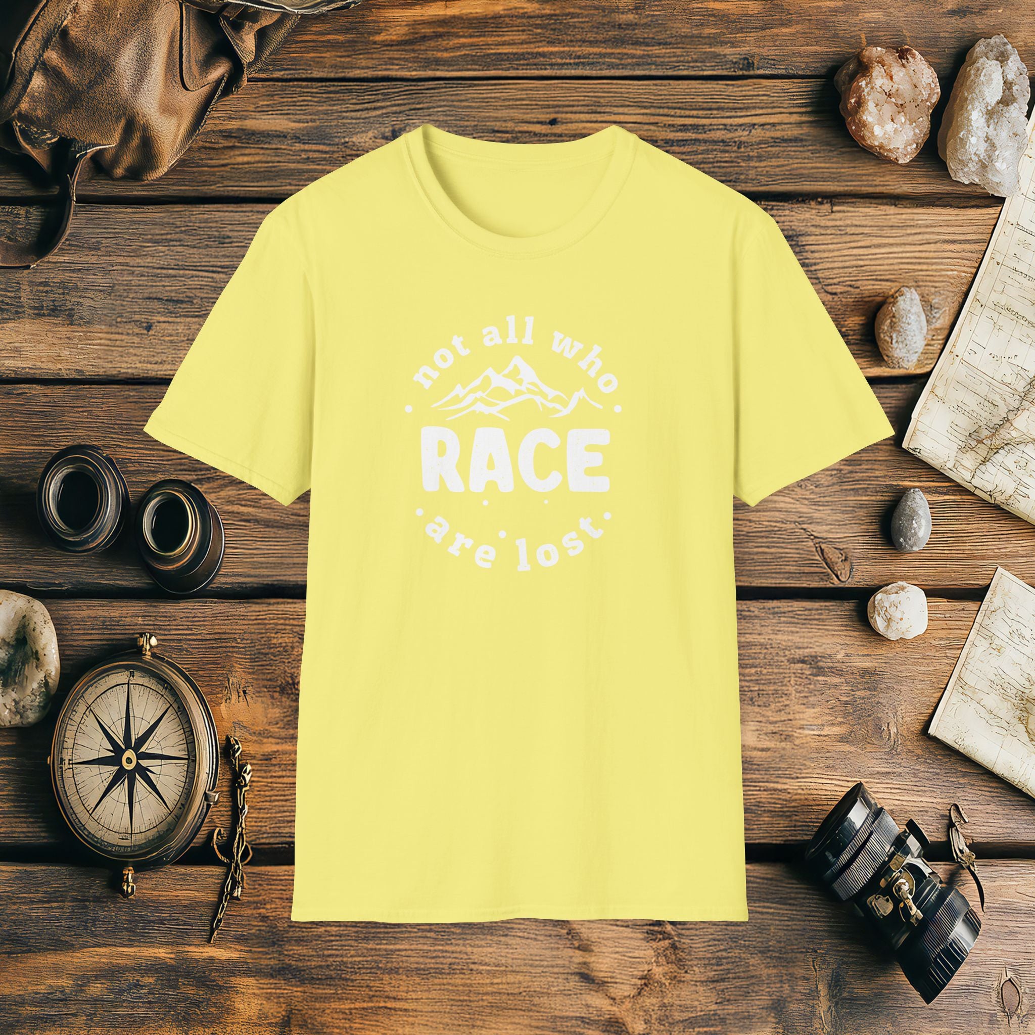 Not All Who Race Are Lost T-Shirt, Adventure Racing Shirt, Adventure Gift