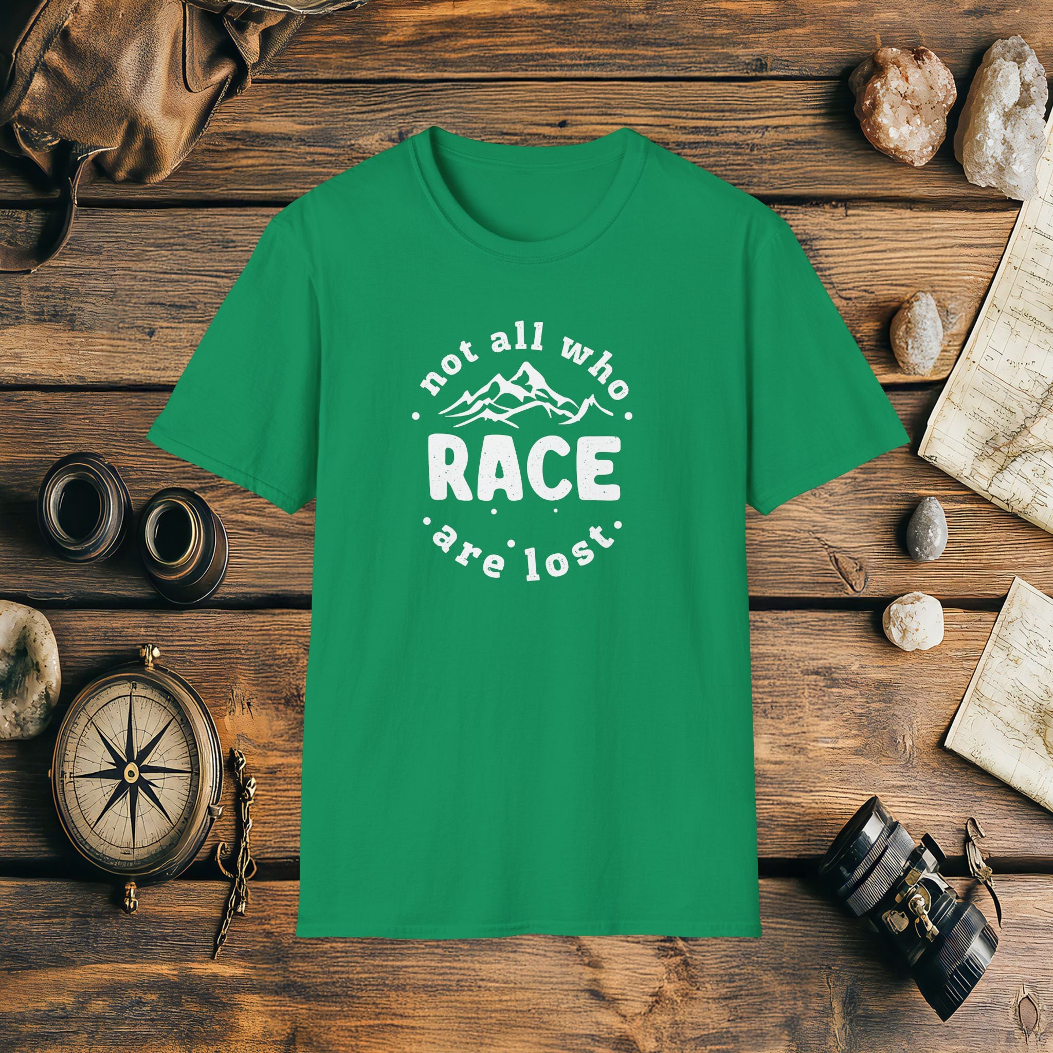 Not All Who Race Are Lost T-Shirt, Adventure Racing Shirt, Adventure Gift