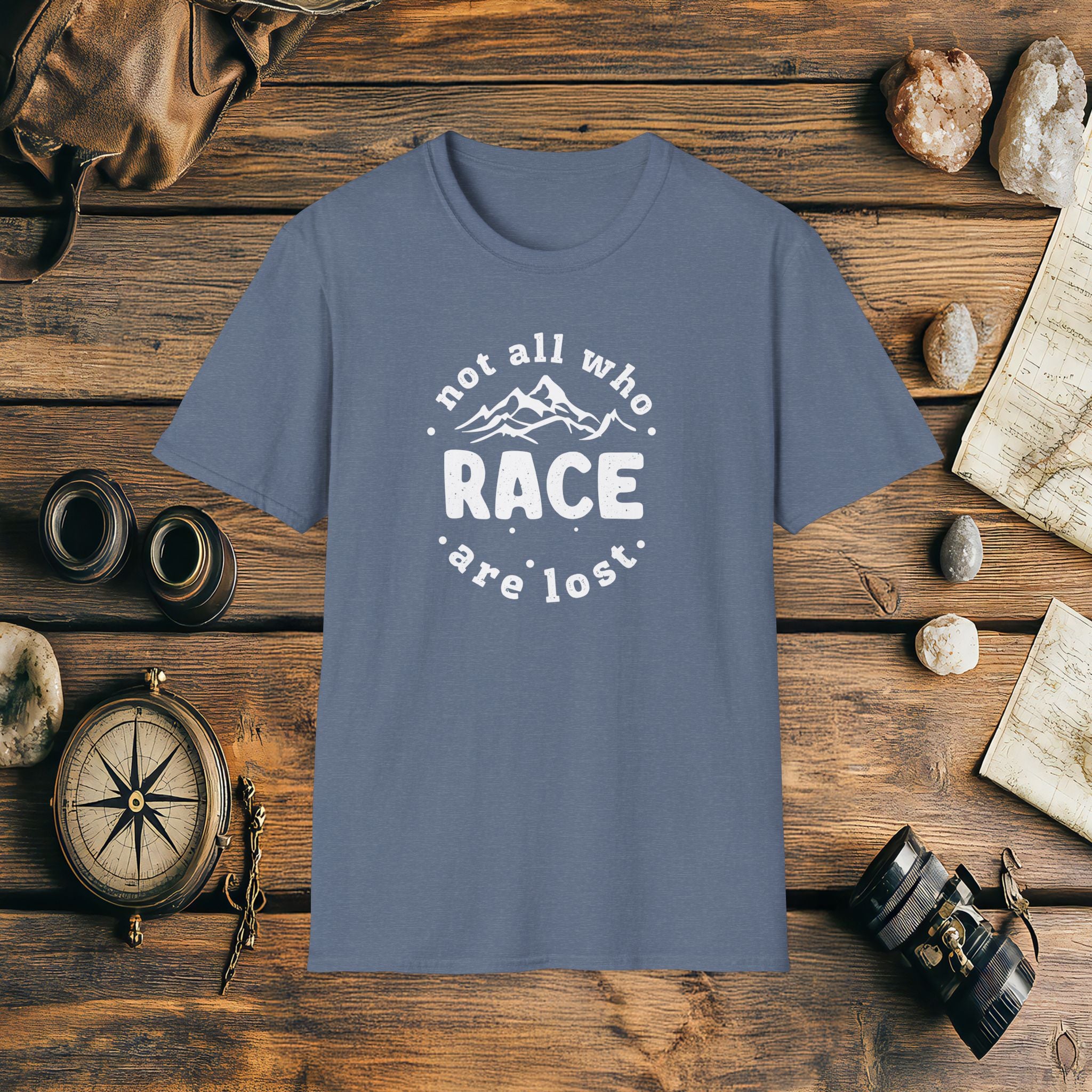 Not All Who Race Are Lost T-Shirt, Adventure Racing Shirt, Adventure Gift