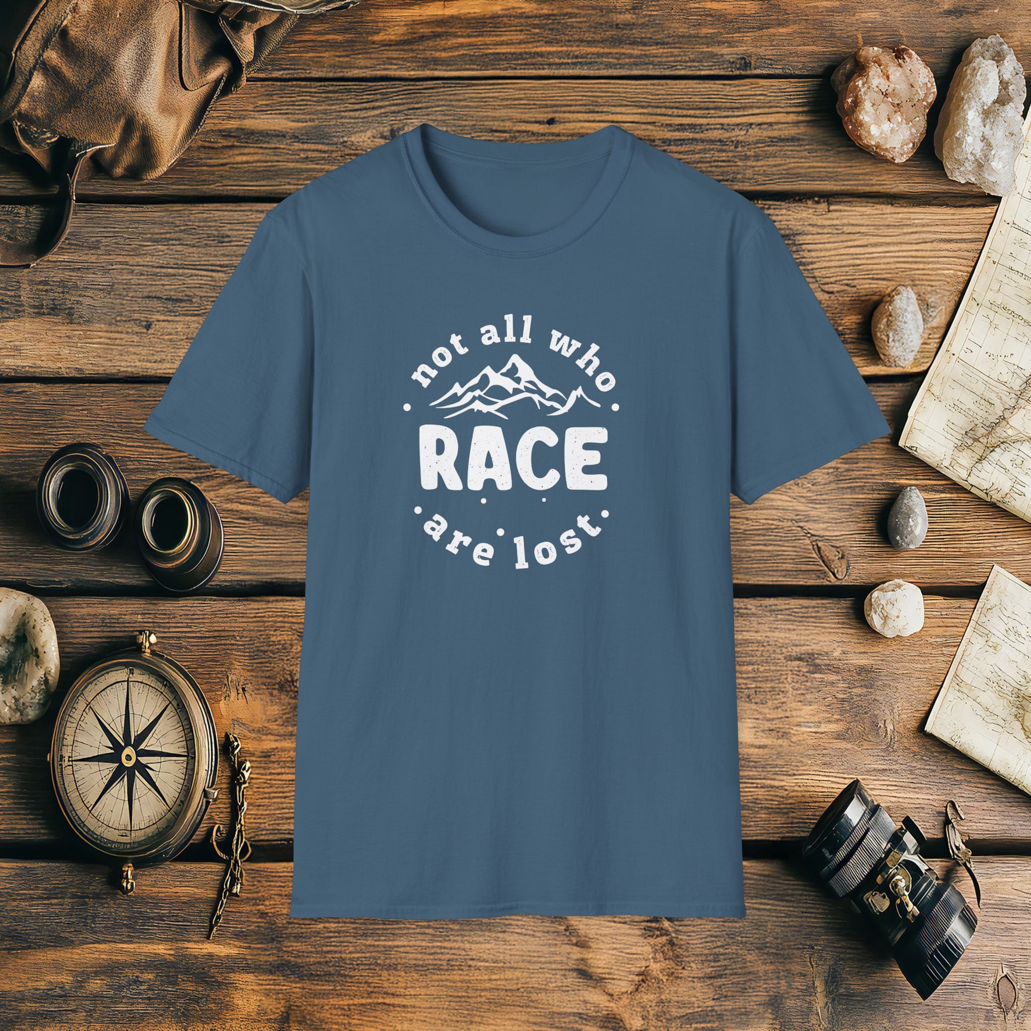Not All Who Race Are Lost T-Shirt, Adventure Racing Shirt, Adventure Gift