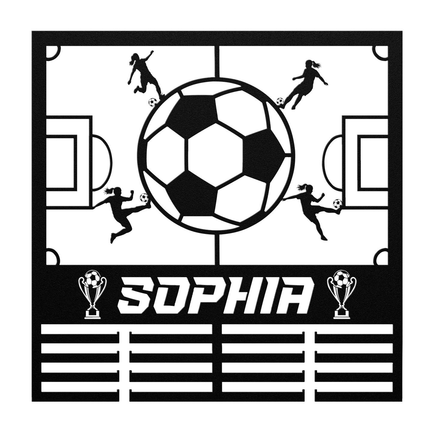 Soccer_Medal_Hanger_Personalized_Metal_H_Black_Transparent_Mockup.png