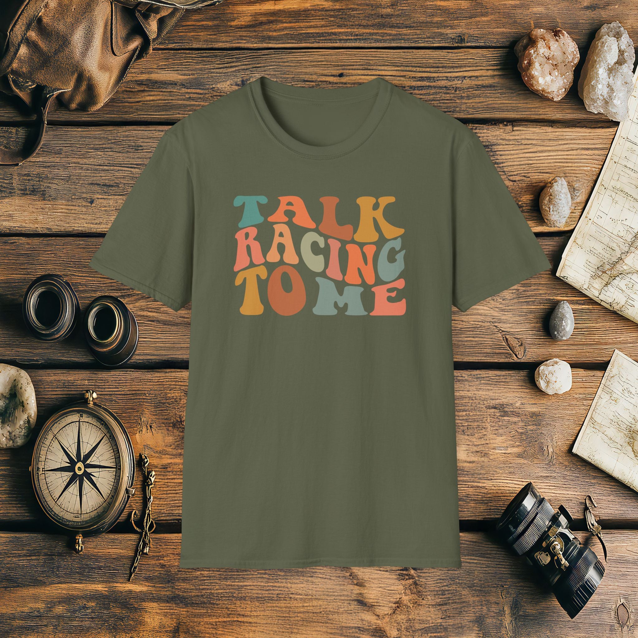 Talk Racing To Me T-Shirt, Adventure Racing Shirt, Racer Gift