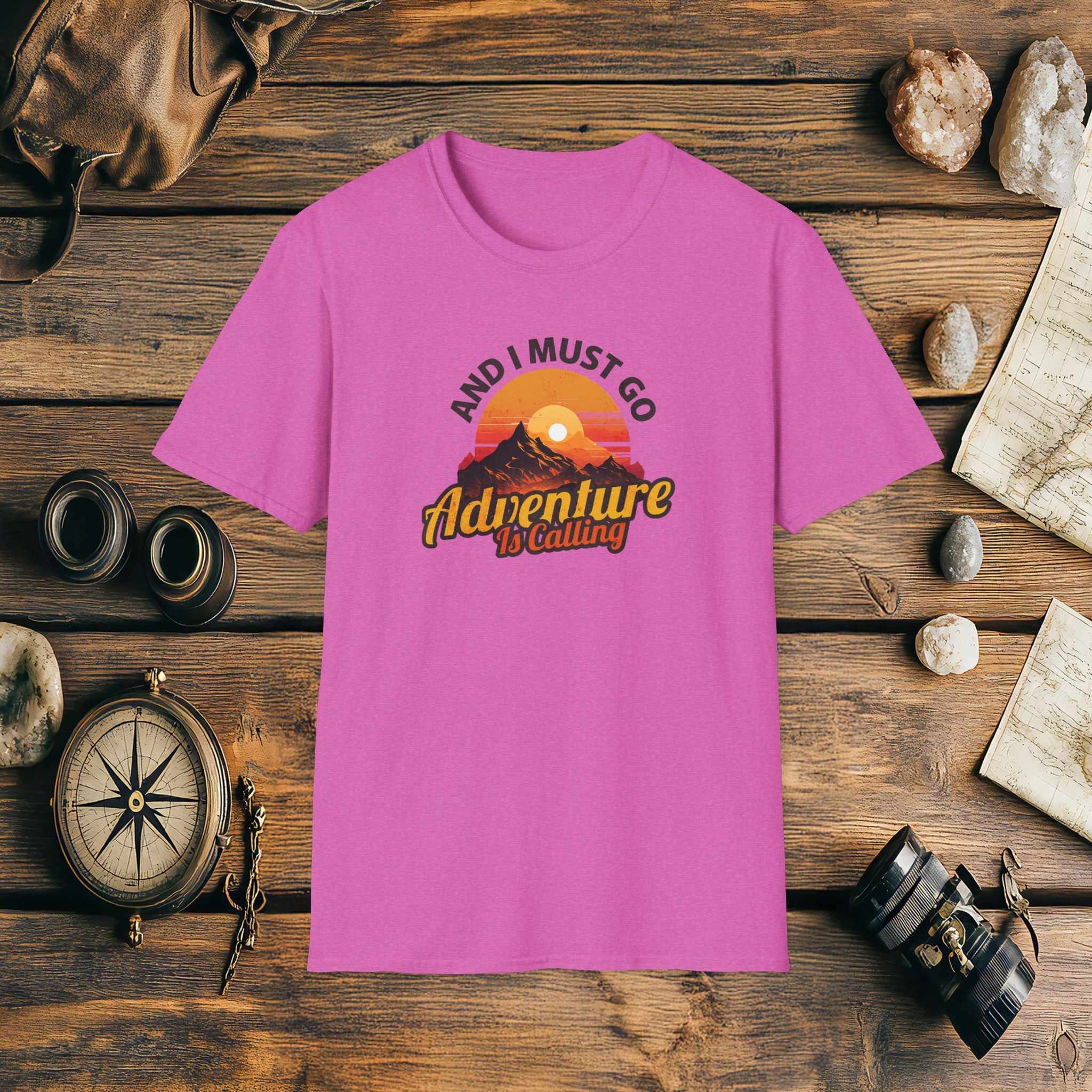 The Adventure Is Calling And I Must Go, Adventure T-shirt, Adventure Gift
