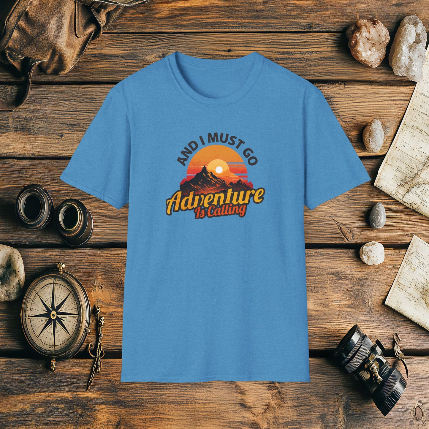 The Adventure Is Calling And I Must Go, Adventure T-shirt, Adventure Gift