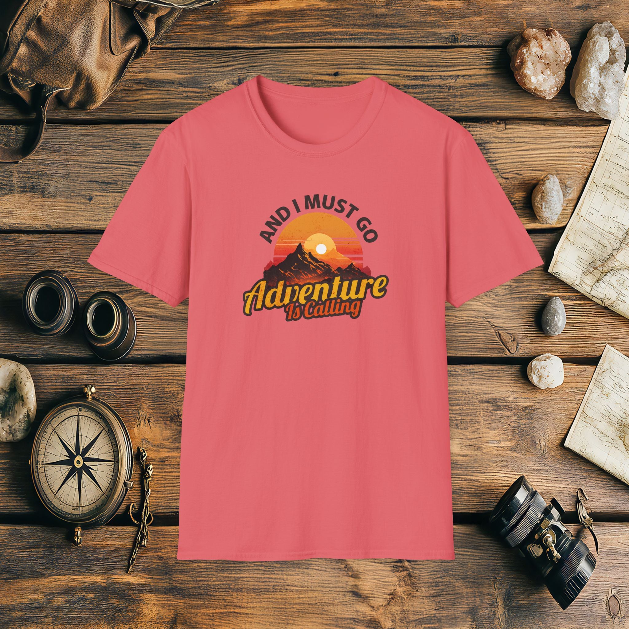 The Adventure Is Calling And I Must Go, Adventure T-shirt, Adventure Gift