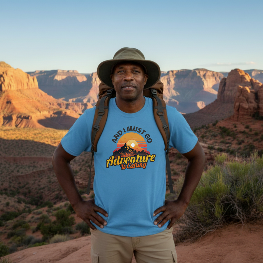 The Adventure Is Calling And I Must Go, Adventure T-shirt, Adventure Gift