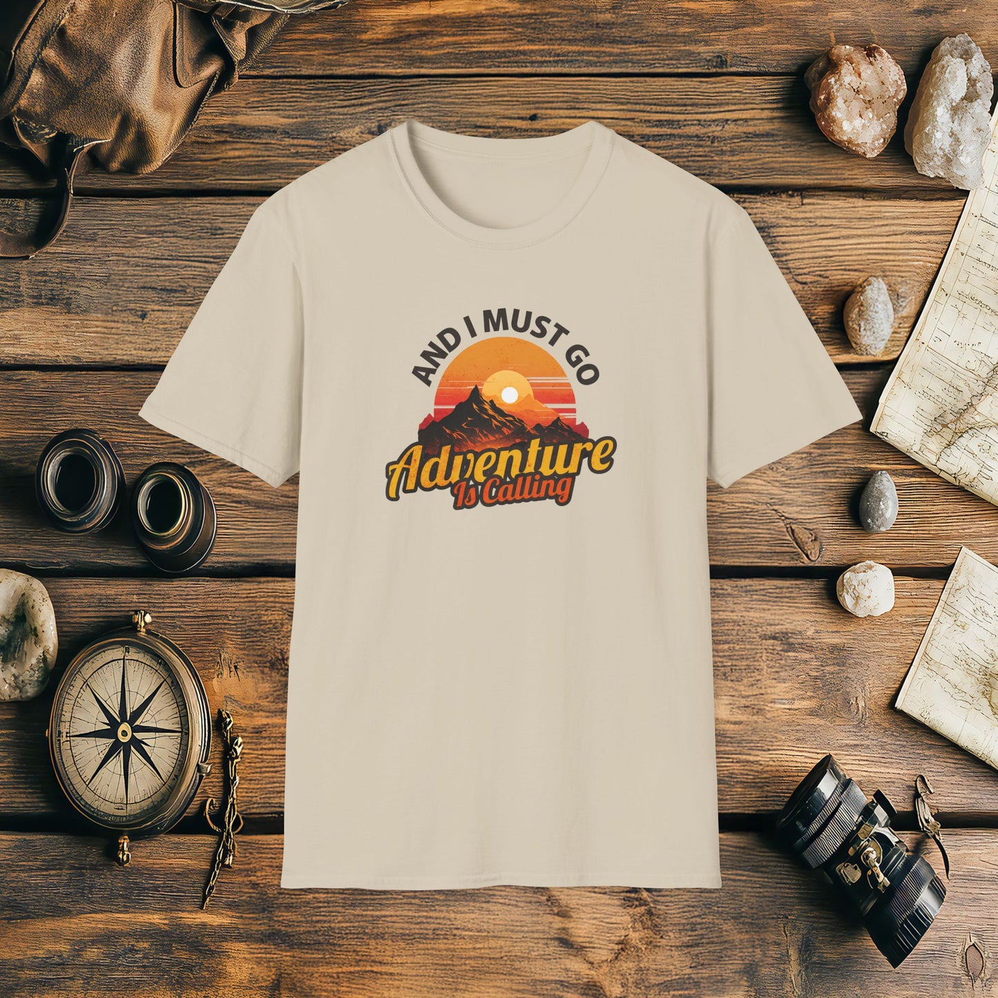 The Adventure Is Calling And I Must Go, Adventure T-shirt, Adventure Gift