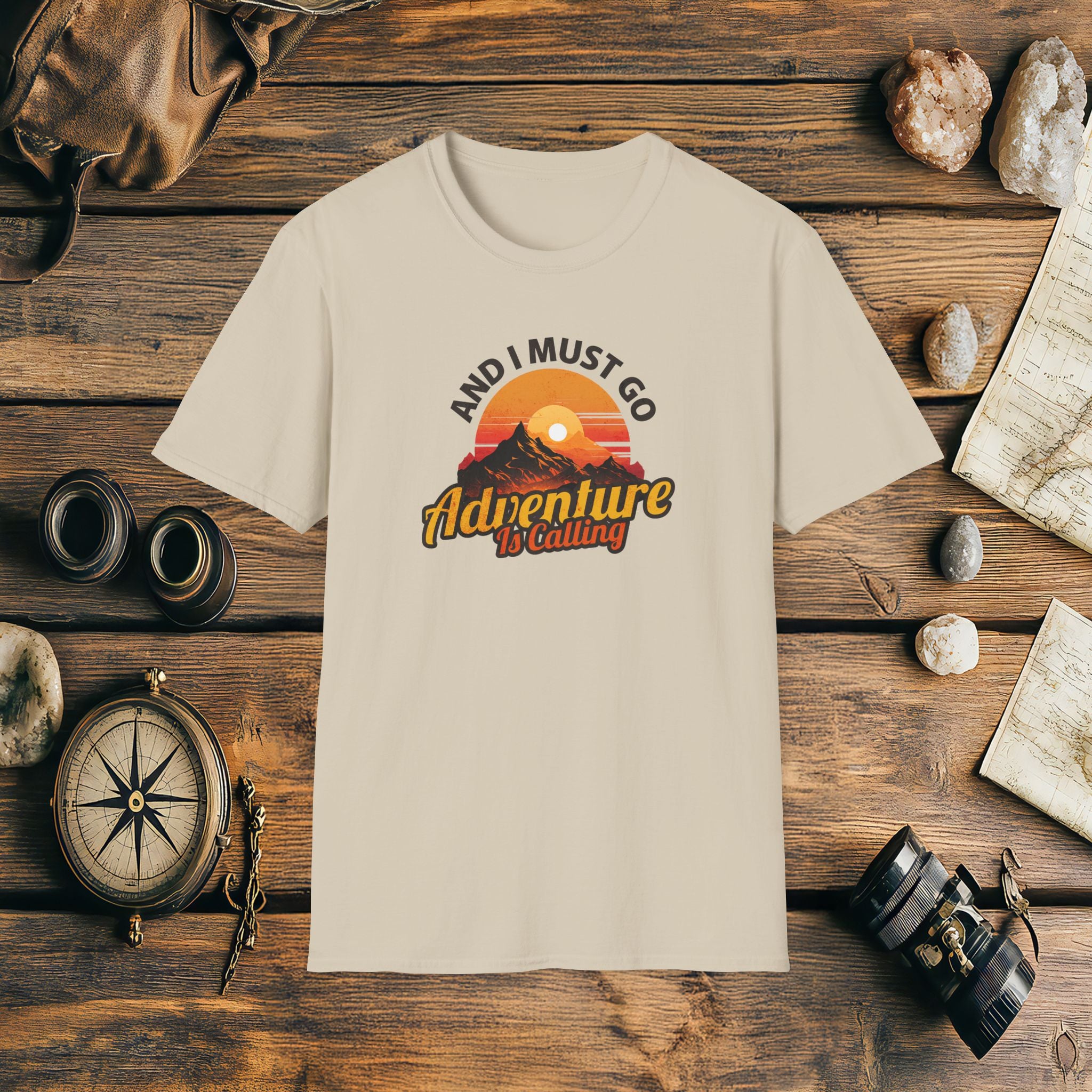 The Adventure Is Calling And I Must Go, Adventure T-shirt, Adventure Gift