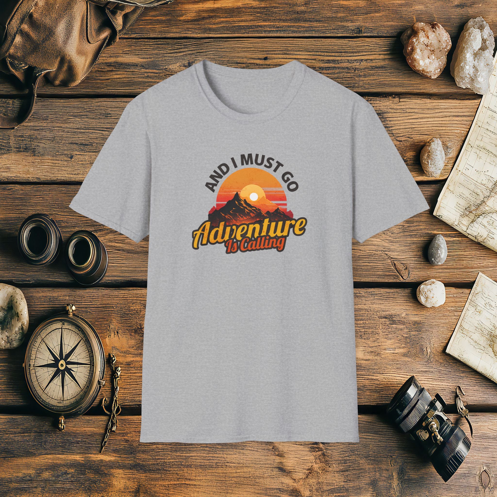 The Adventure Is Calling And I Must Go, Adventure T-shirt, Adventure Gift