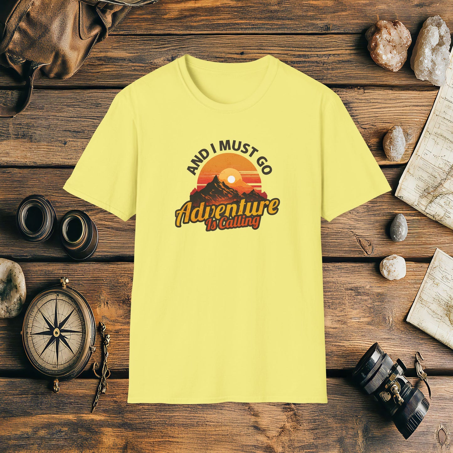 The Adventure Is Calling And I Must Go, Adventure T-shirt, Adventure Gift