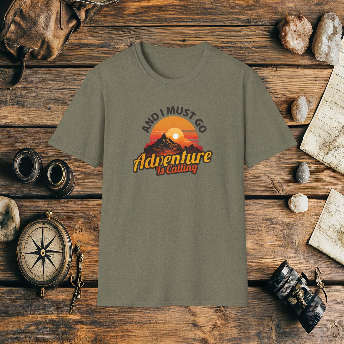 The Adventure Is Calling And I Must Go, Adventure T-shirt, Adventure Gift