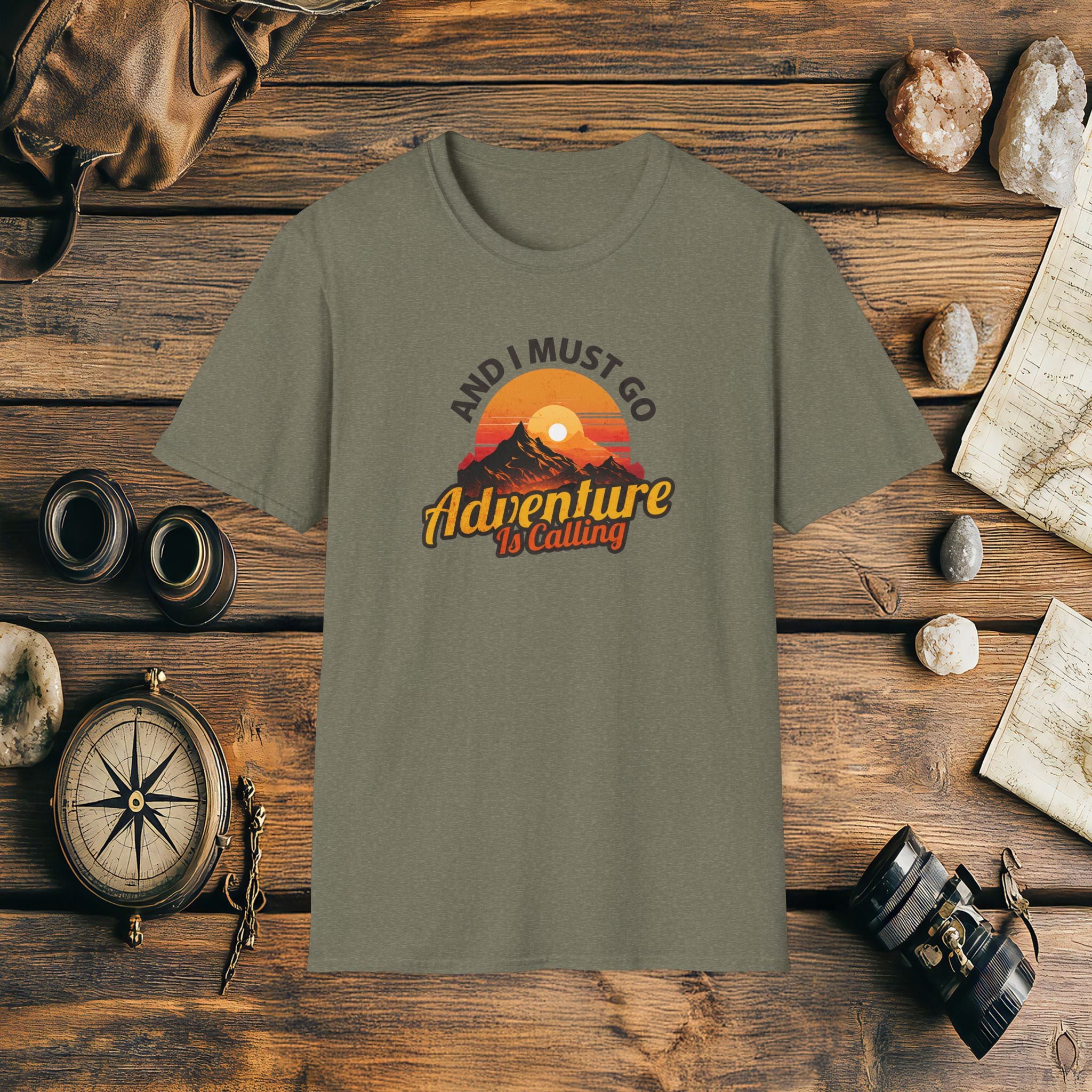 The Adventure Is Calling And I Must Go, Adventure T-shirt, Adventure Gift