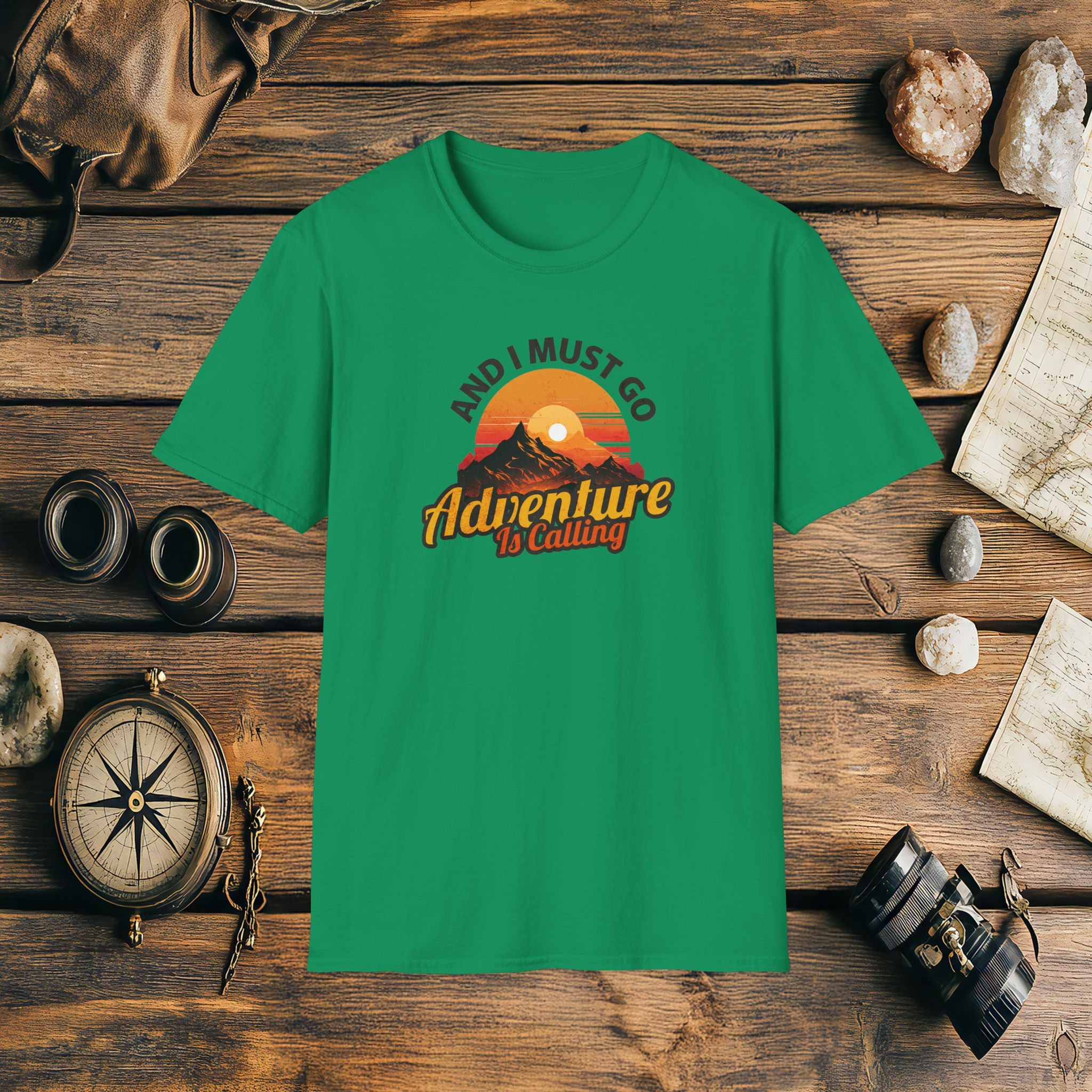 The Adventure Is Calling And I Must Go, Adventure T-shirt, Adventure Gift