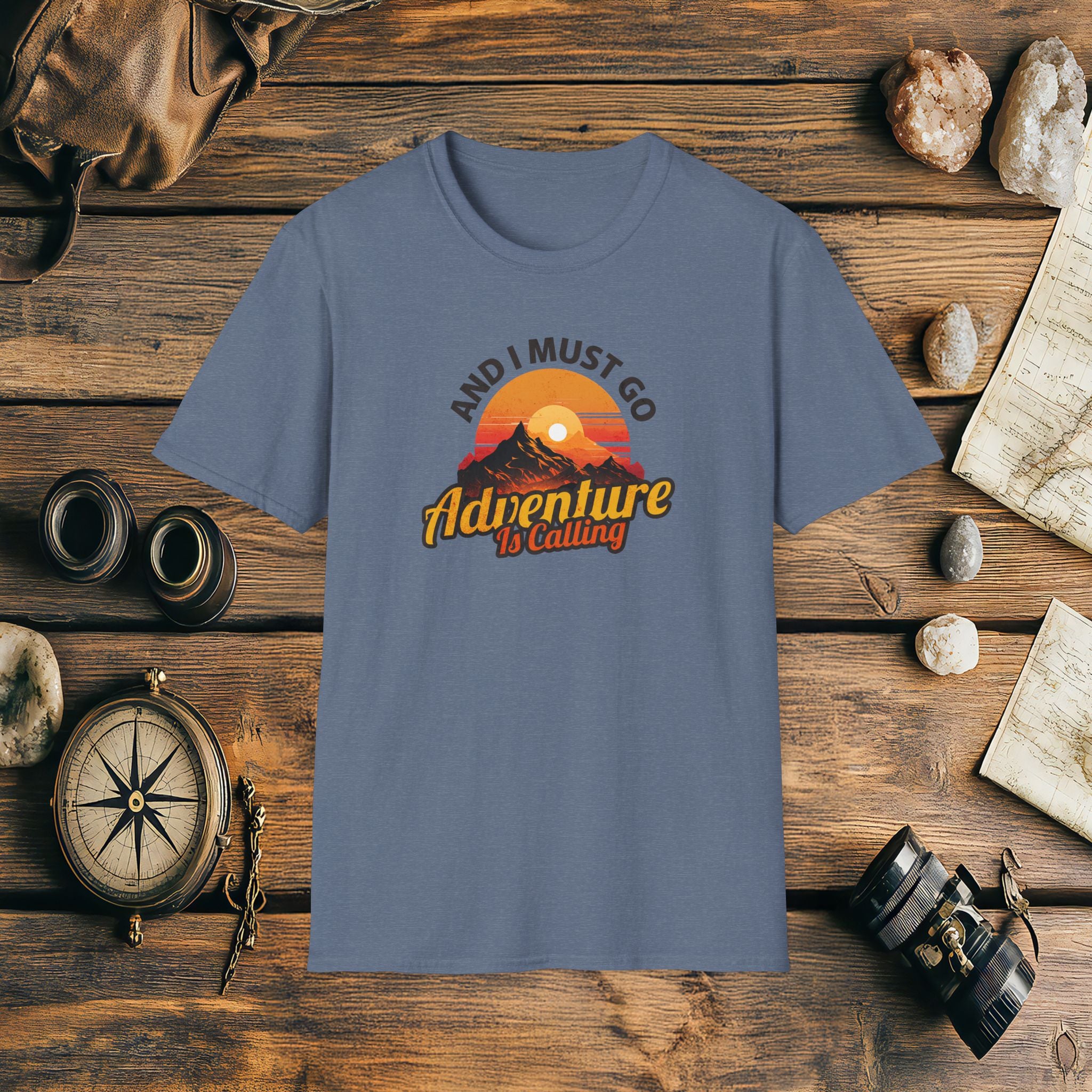 The Adventure Is Calling And I Must Go, Adventure T-shirt, Adventure Gift