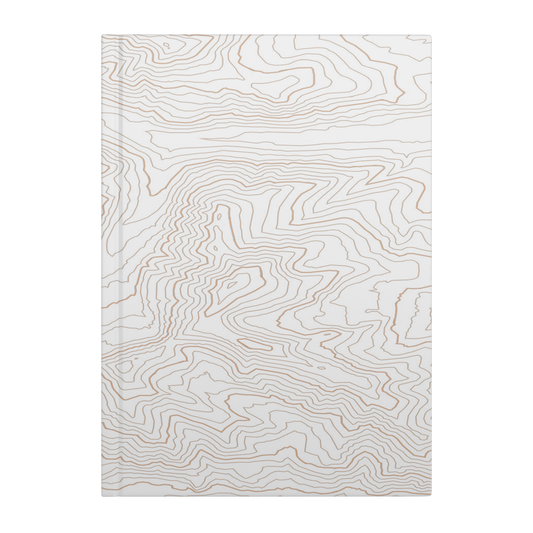 Topo Map Adventure Journal Hardcover Racer Gift