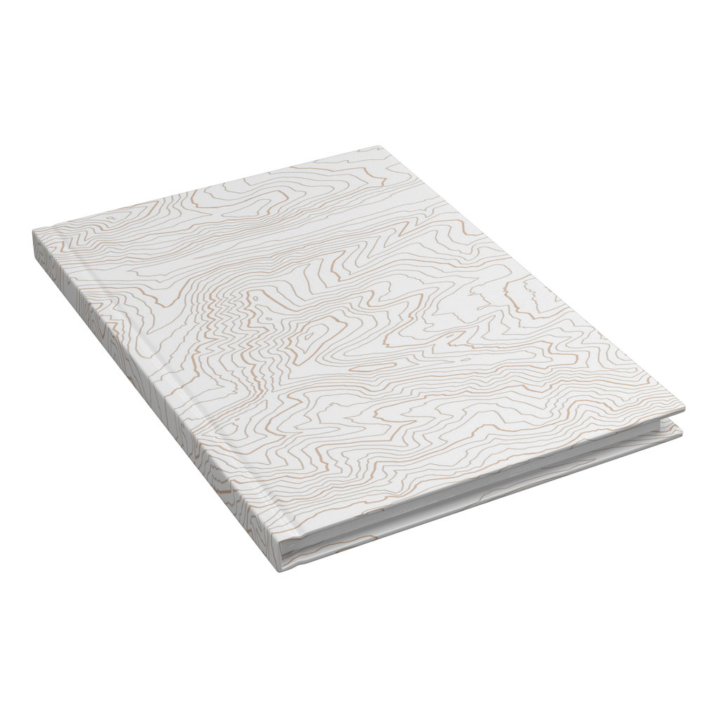 Topo Map Adventure Journal Hardcover Racer Gift 