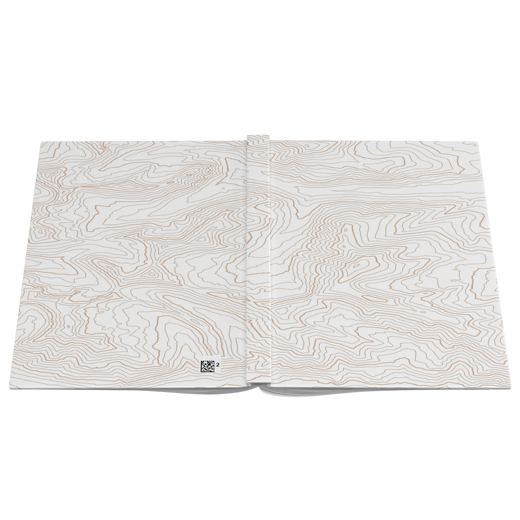 Topo Map Adventure Journal Hardcover Racer Gift