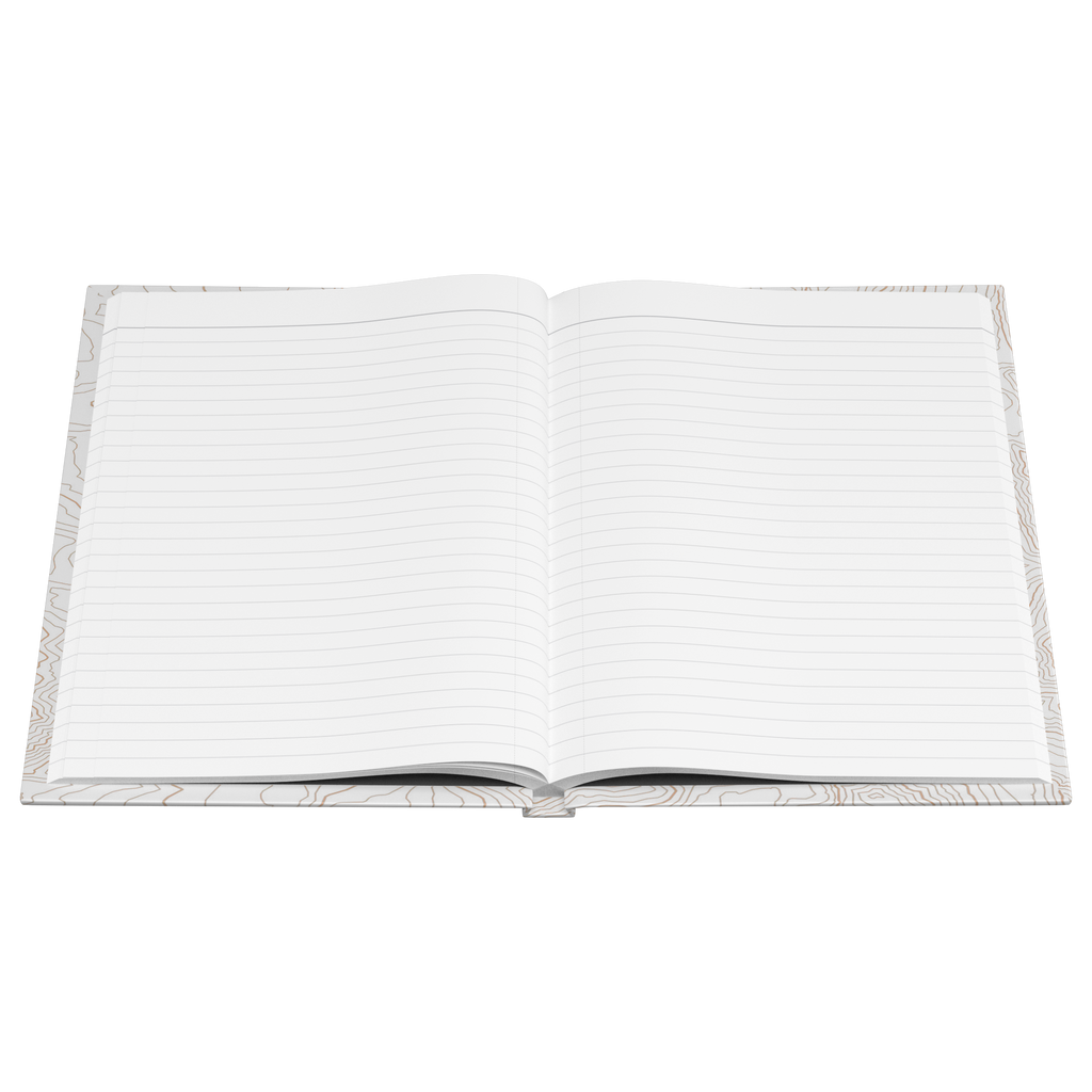 Topo Map Adventure Journal Hardcover Racer Gift