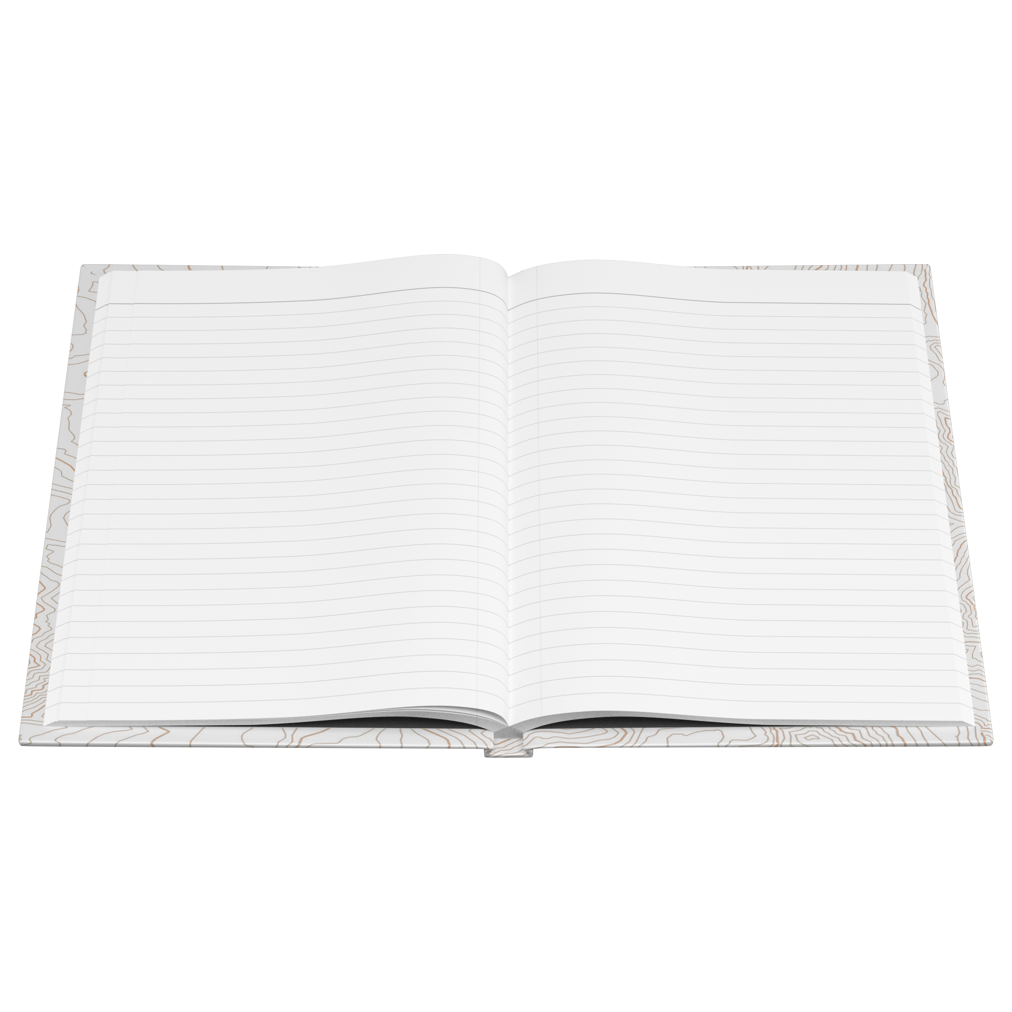 Topo Map Adventure Journal Hardcover Racer Gift