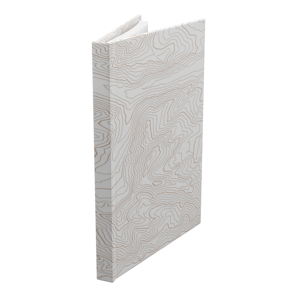 Topo Map Adventure Journal Hardcover Racer Gift