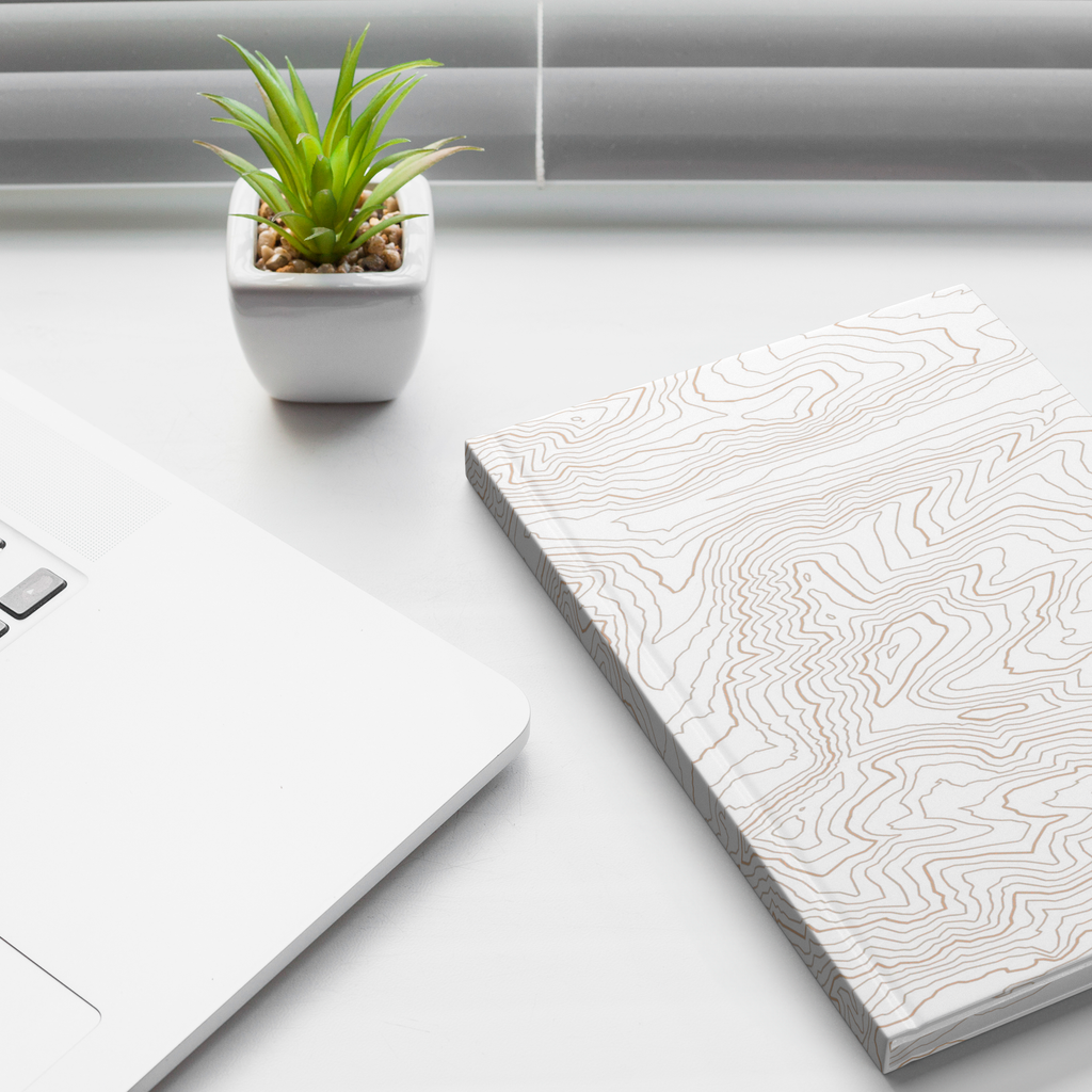 Topo Map Adventure Journal Hardcover Racer Gift